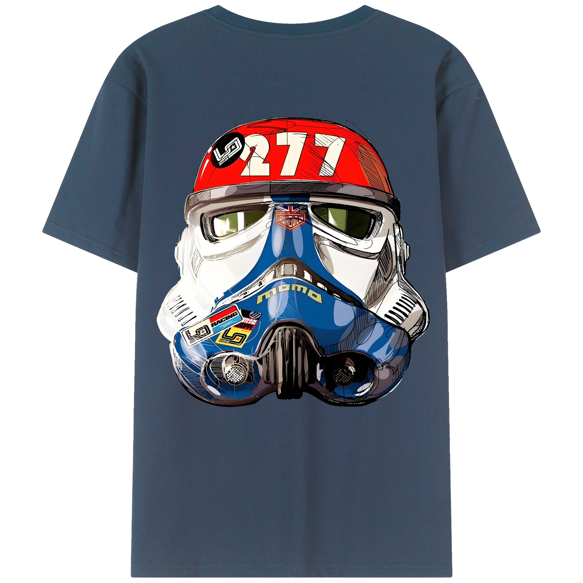 （画像用） スター・ウォーズ Star Wars 綿100％半袖Tシャツ（背面プリント）