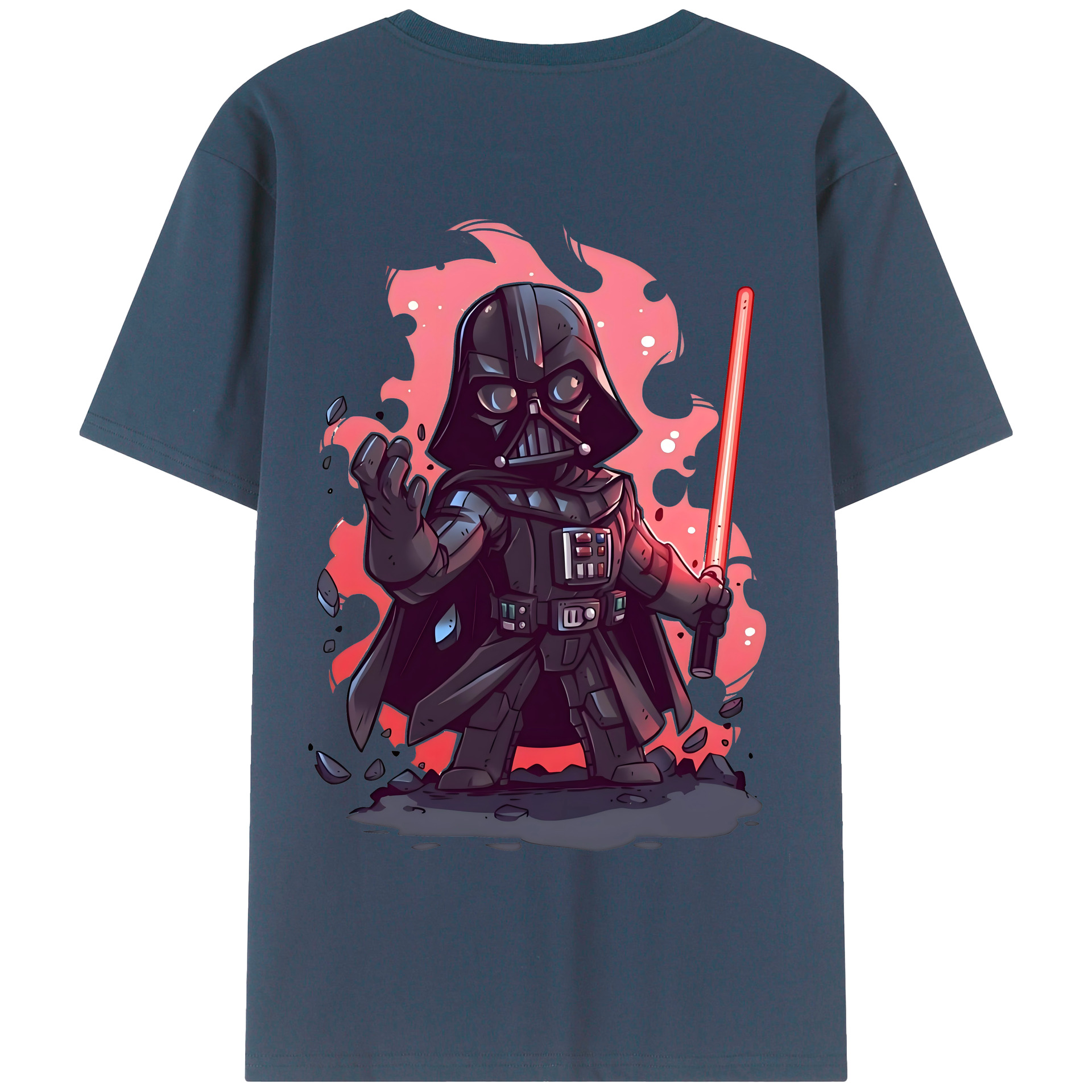 （画像用） スター・ウォーズ Star Wars 綿100％半袖Tシャツ（背面プリント）