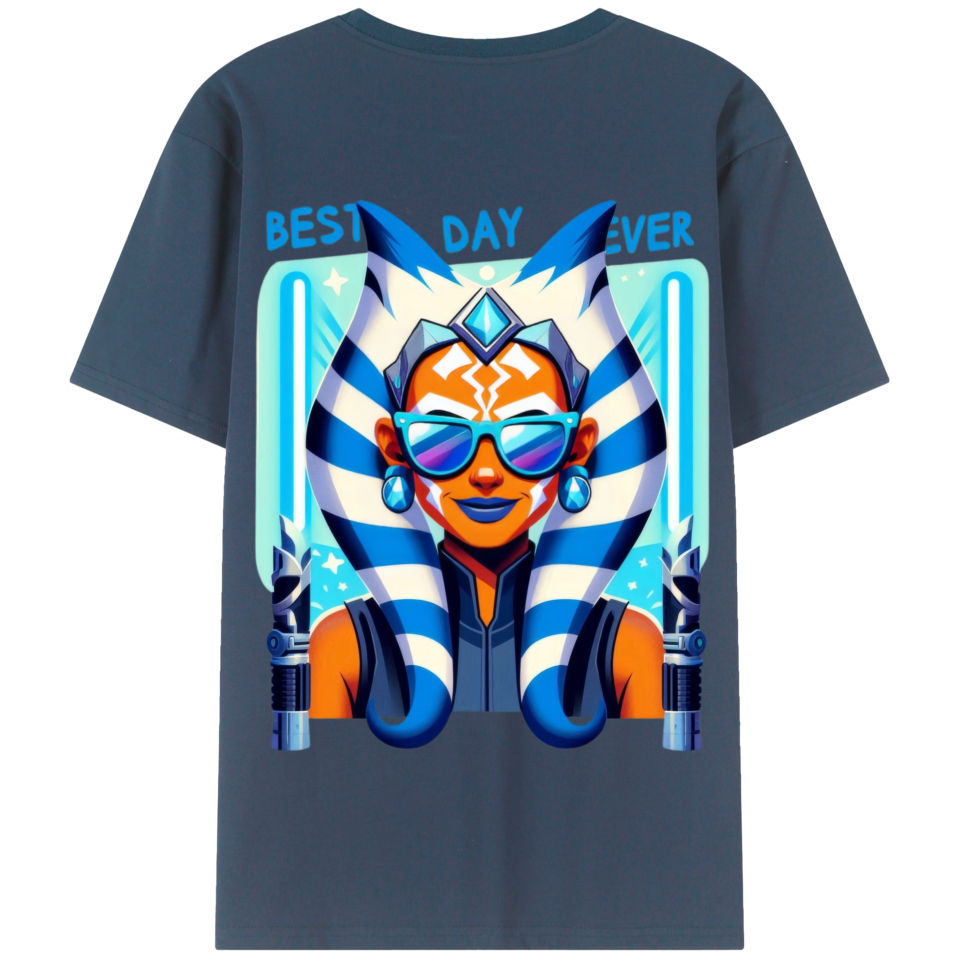（画像用） スター・ウォーズ Star Wars 綿100％半袖Tシャツ（背面プリント）