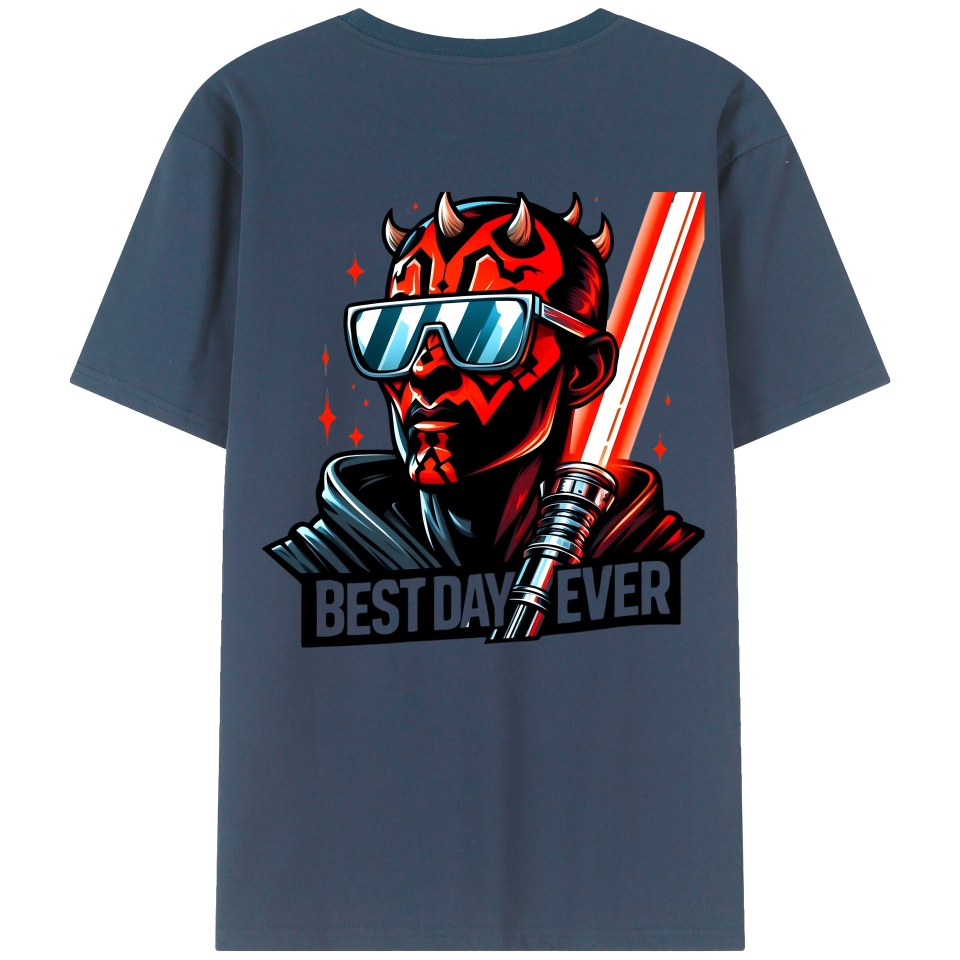 （画像用） スター・ウォーズ Star Wars 綿100％半袖Tシャツ（背面プリント）