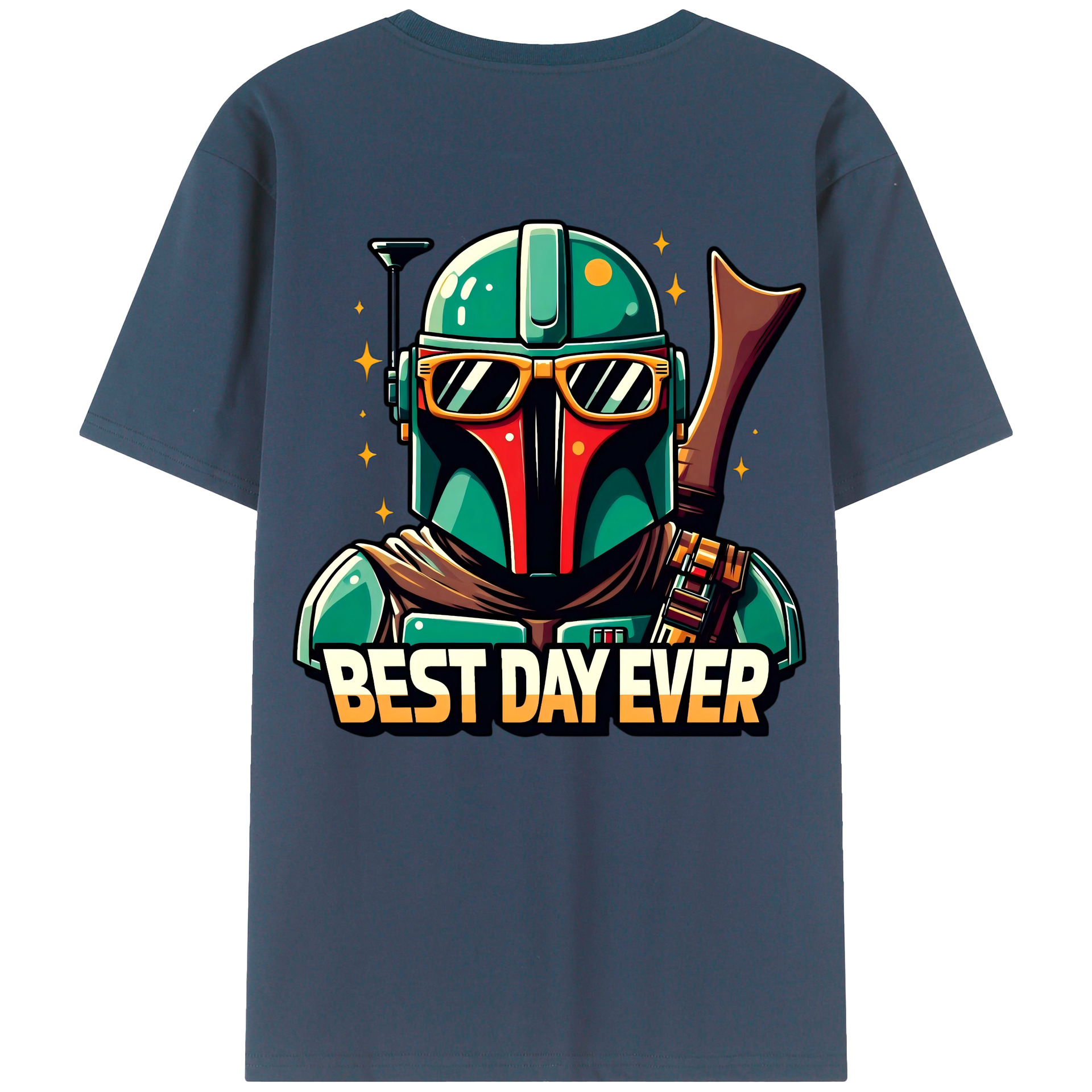 （画像用） スター・ウォーズ Star Wars 綿100％半袖Tシャツ（背面プリント）
