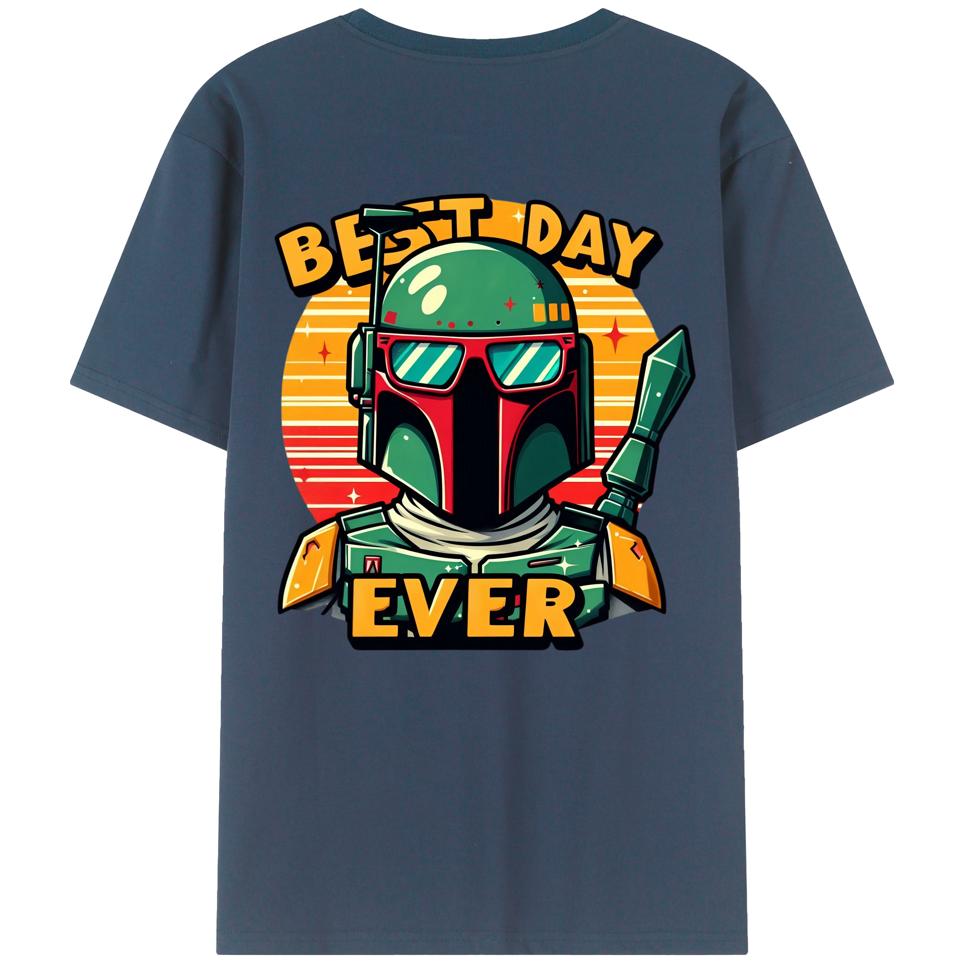 （画像用） スター・ウォーズ Star Wars 綿100％半袖Tシャツ（背面プリント）