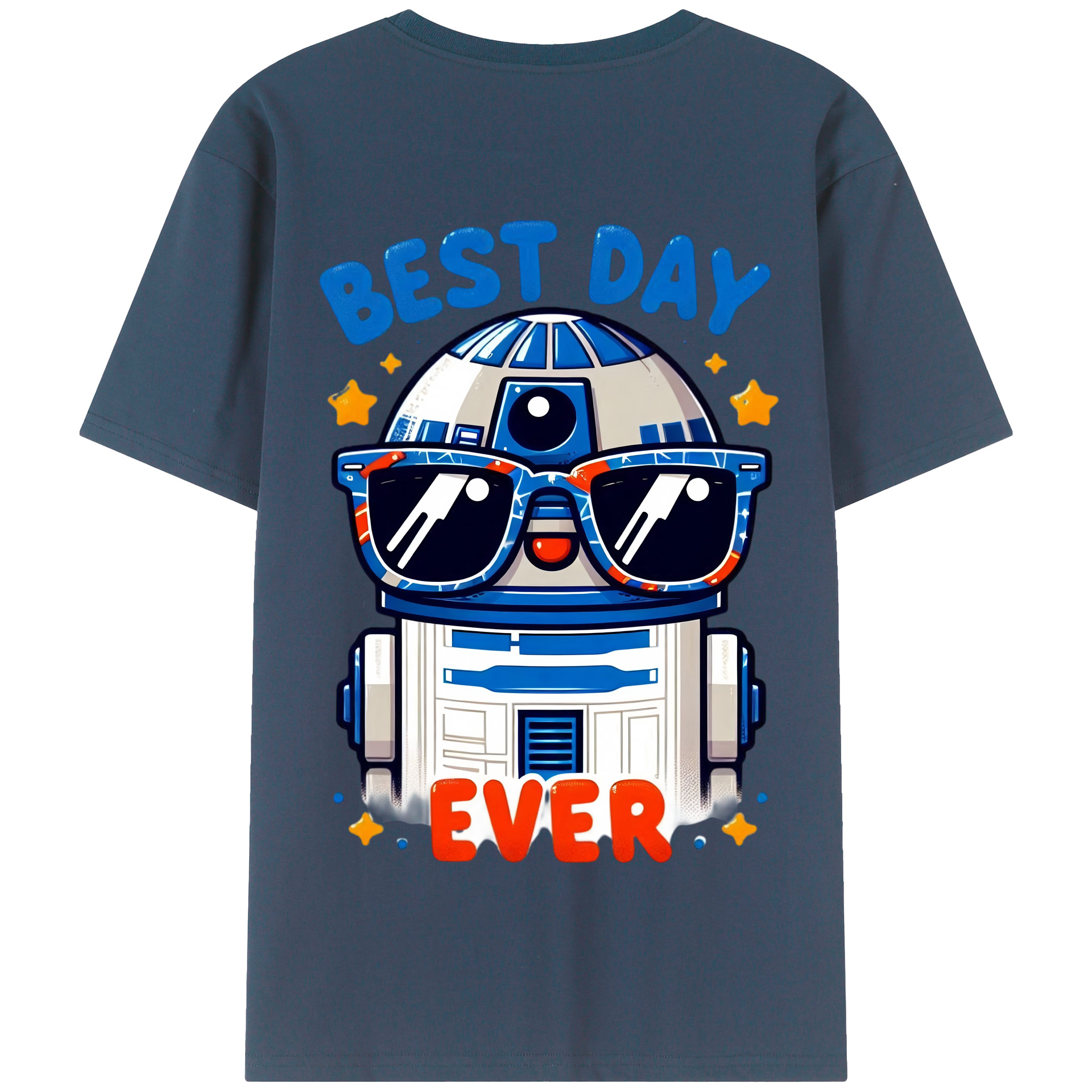 （画像用） スター・ウォーズ Star Wars 綿100％半袖Tシャツ（背面プリント）