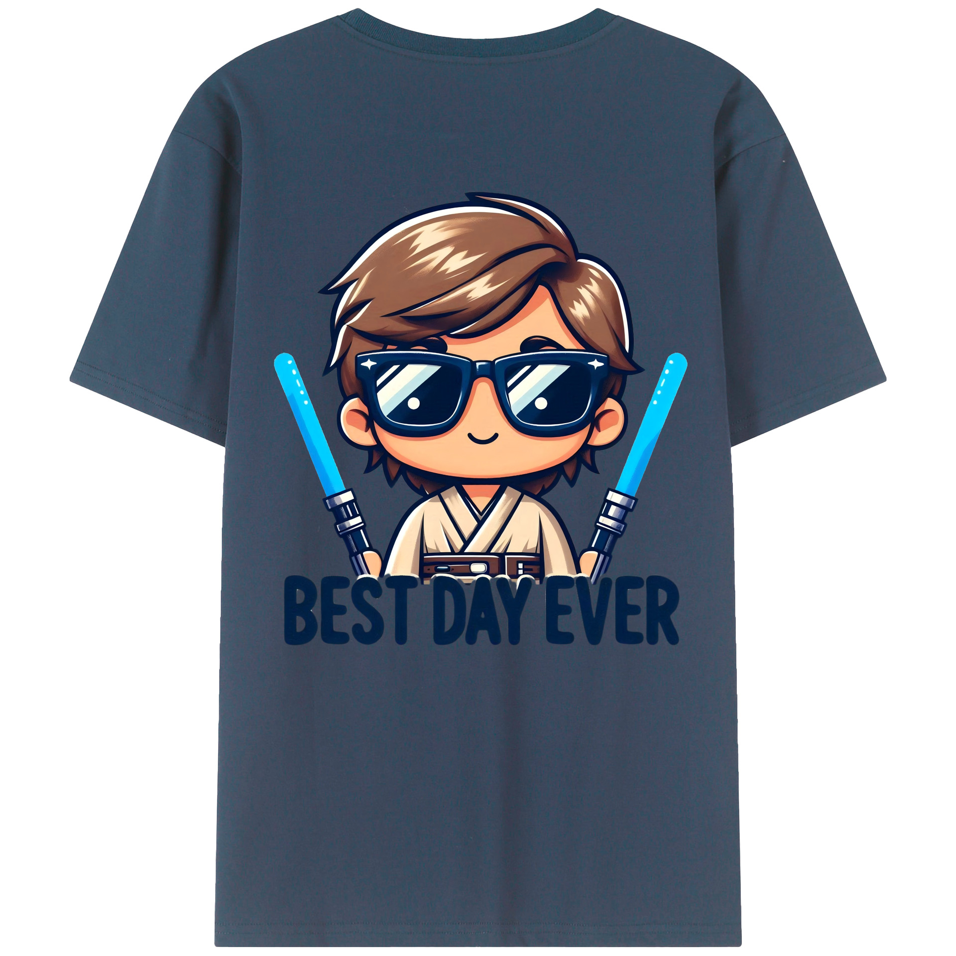 （画像用） スター・ウォーズ Star Wars 綿100％半袖Tシャツ（背面プリント）