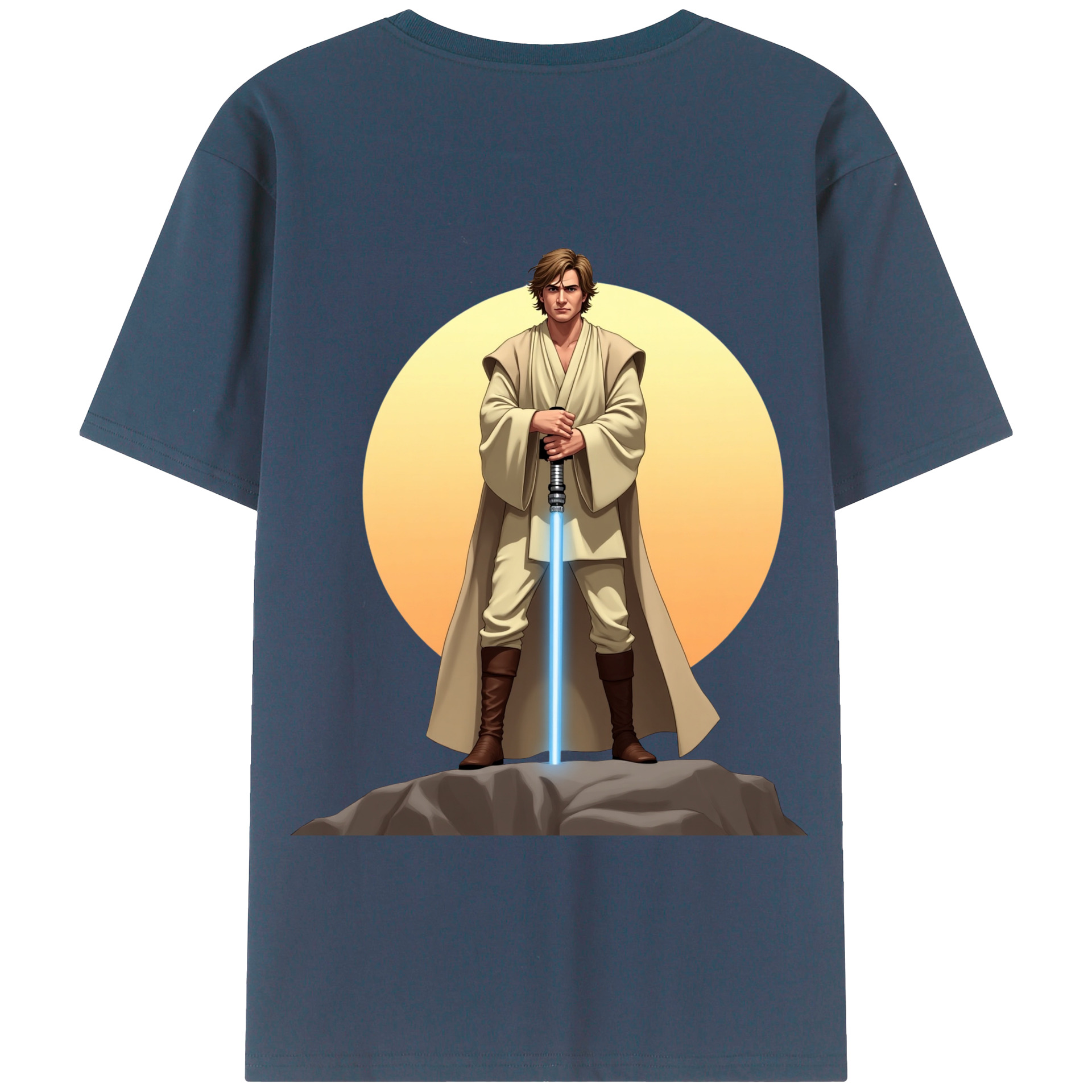 （画像用） スター・ウォーズ Star Wars 綿100％半袖Tシャツ（背面プリント）