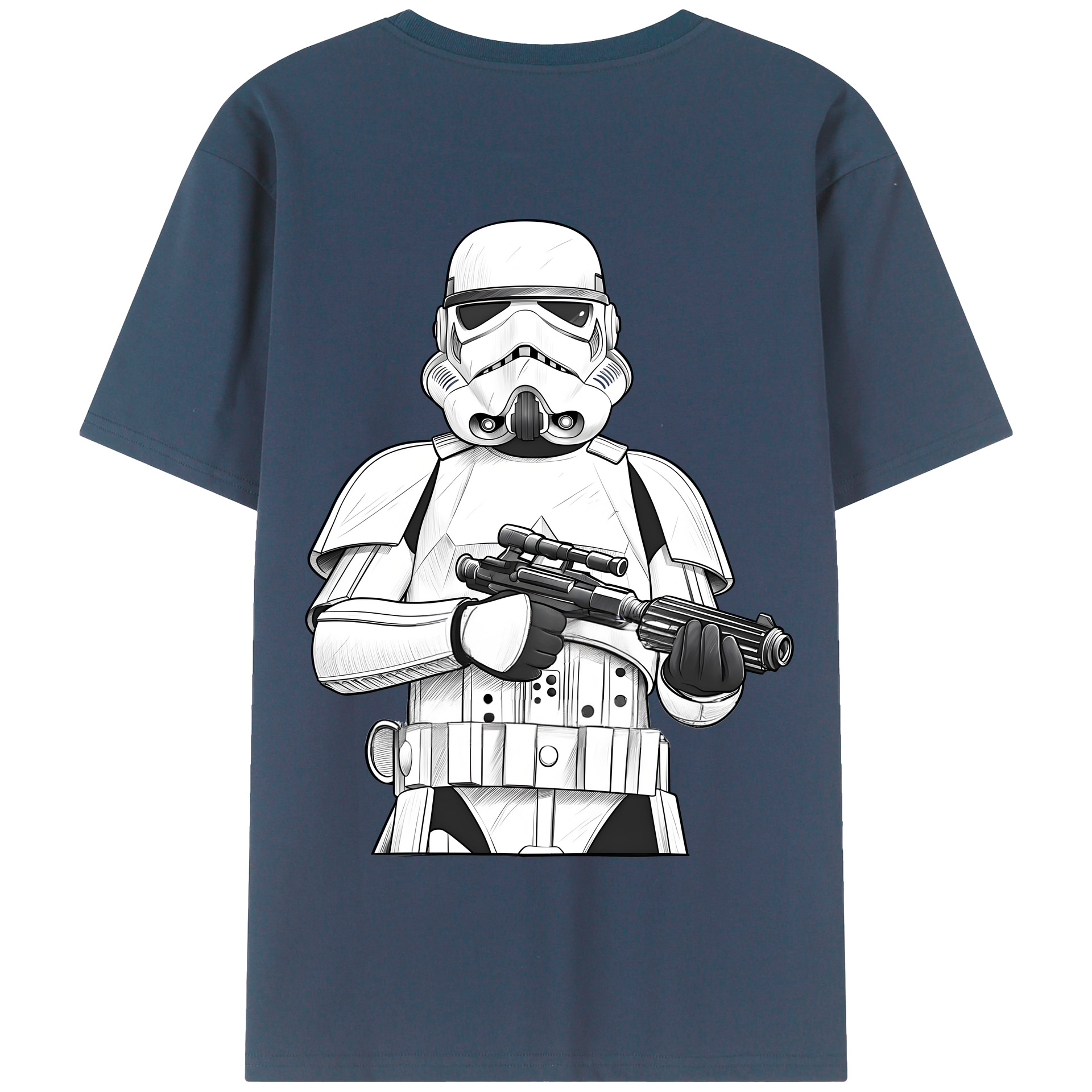 （画像用） スター・ウォーズ Star Wars 綿100％半袖Tシャツ（背面プリント）