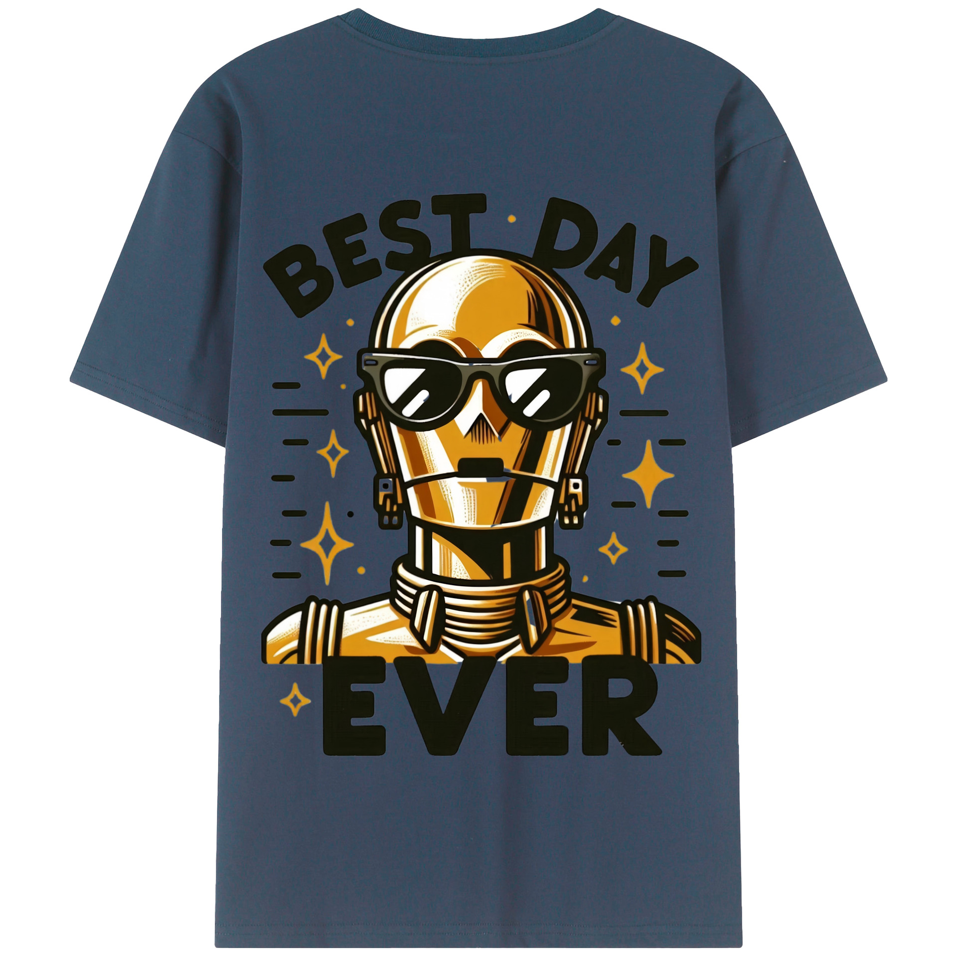 （画像用） スター・ウォーズ Star Wars 綿100％半袖Tシャツ（背面プリント）