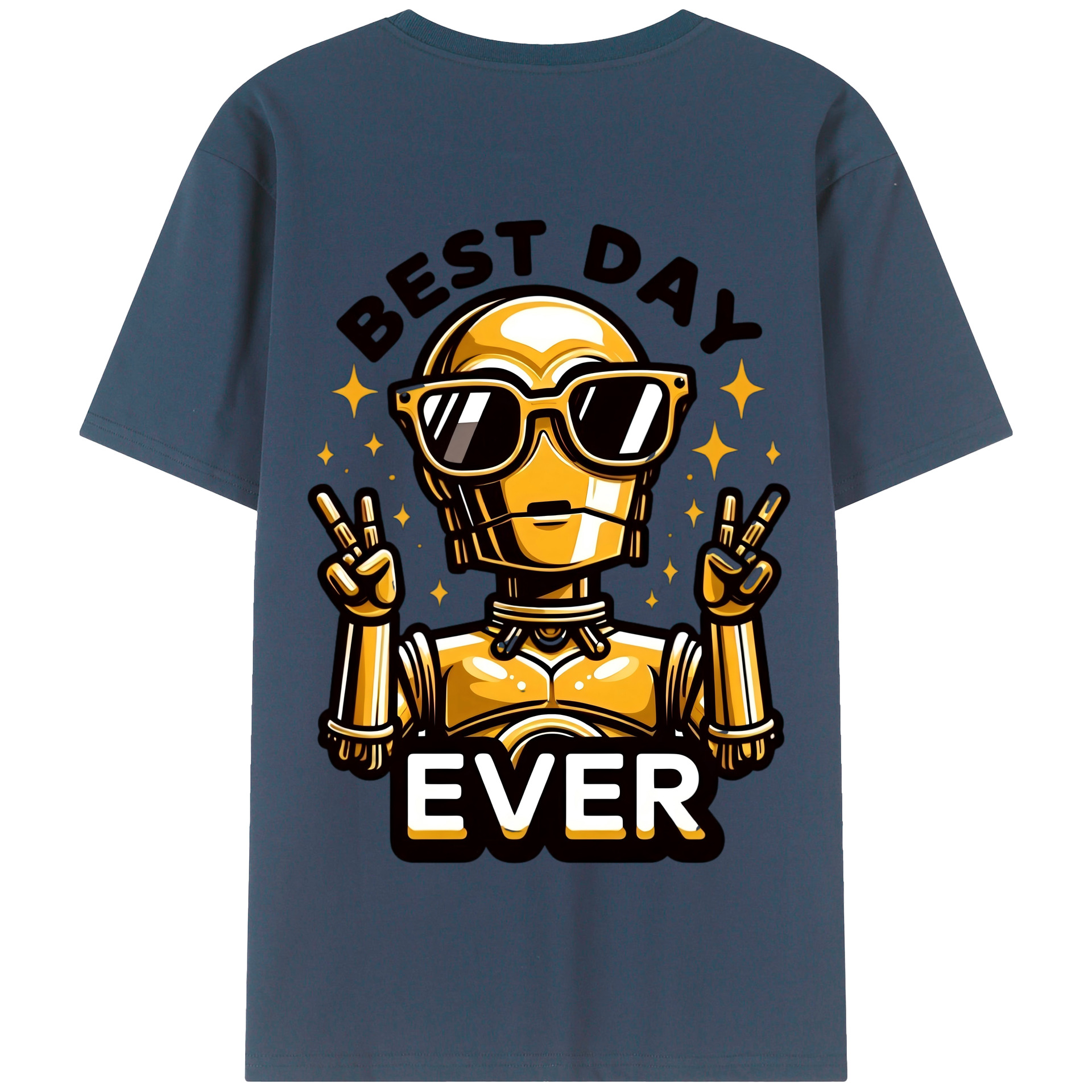 （画像用） スター・ウォーズ Star Wars 綿100％半袖Tシャツ（背面プリント）