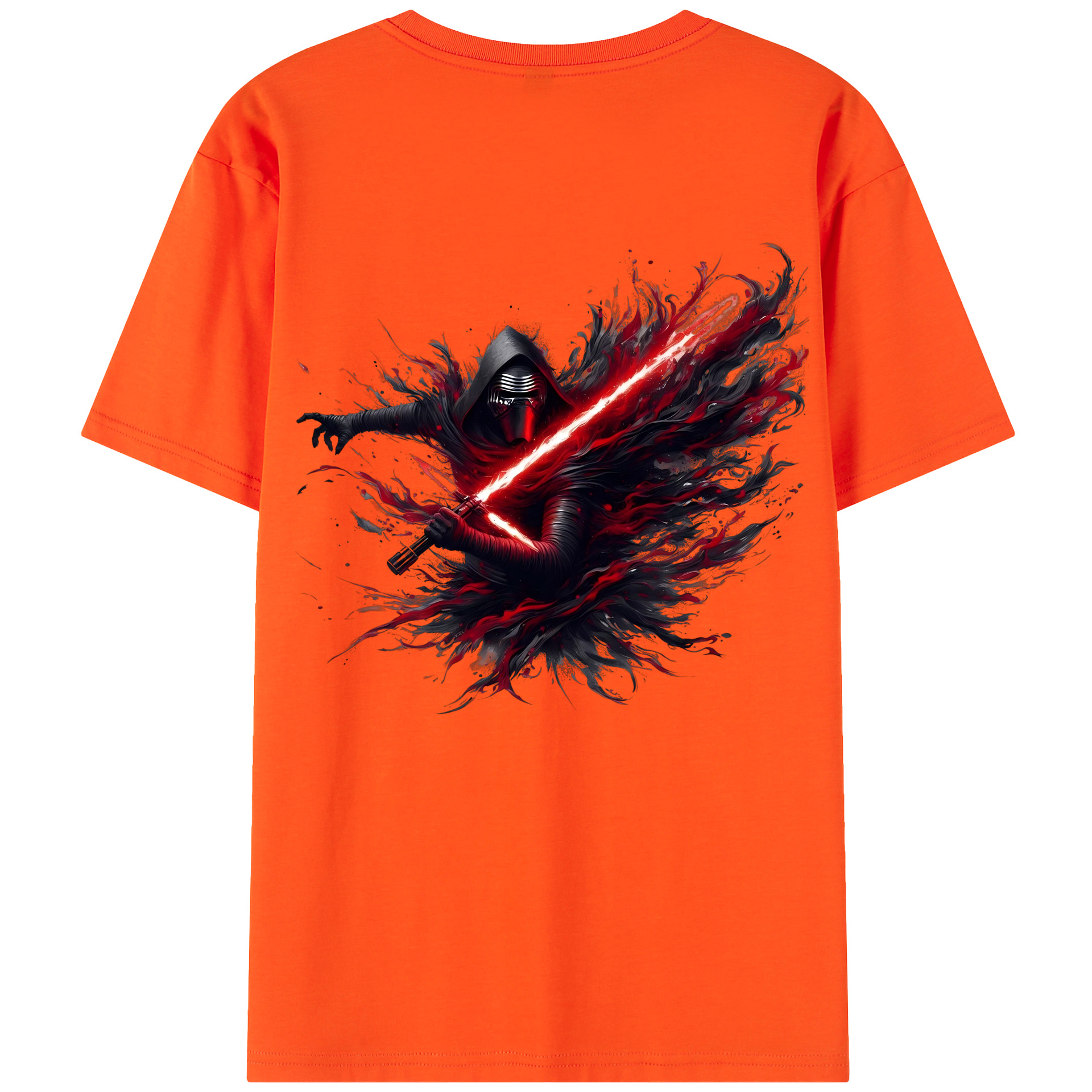 （画像用） スター・ウォーズ Star Wars 綿100％半袖Tシャツ（背面プリント）