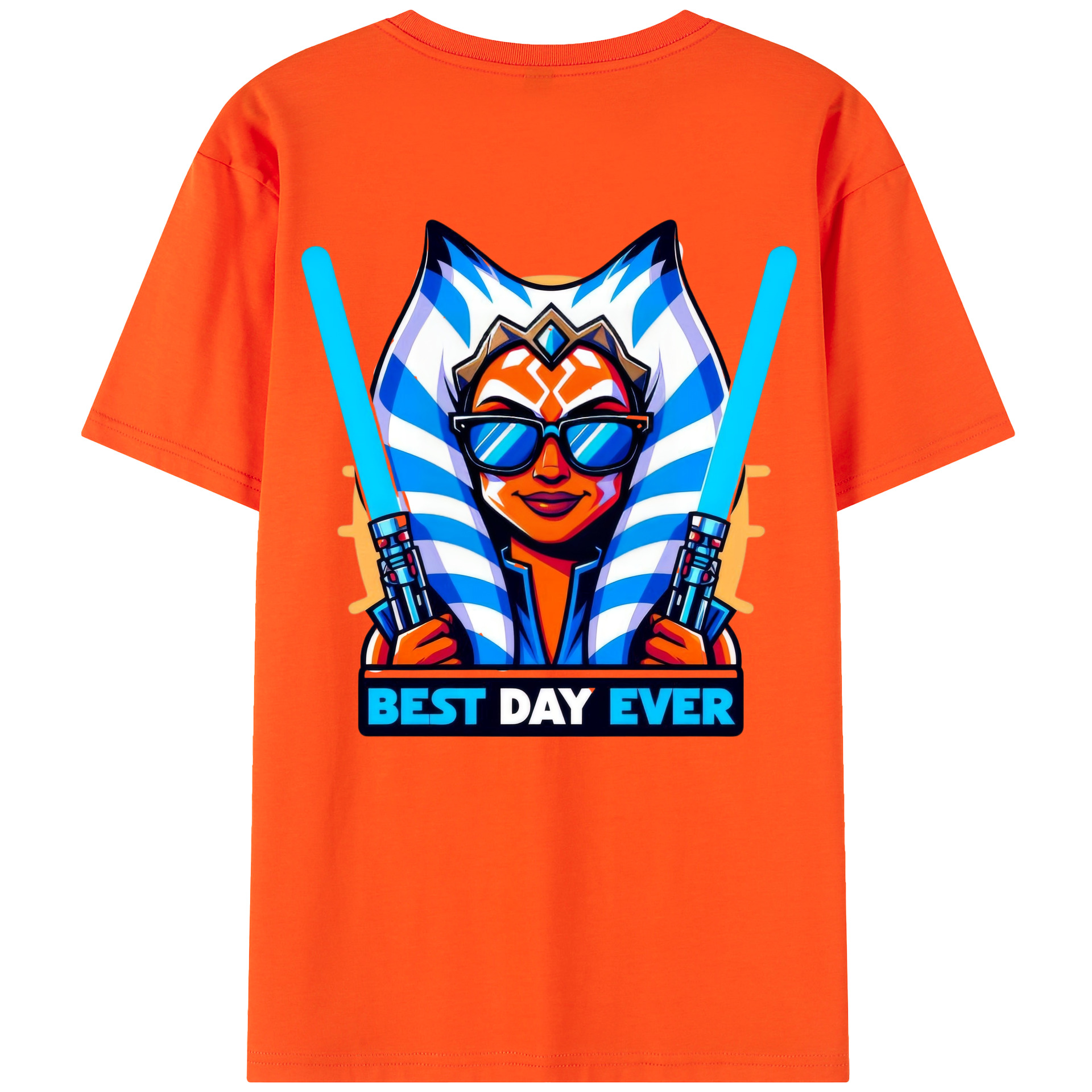 （画像用） スター・ウォーズ Star Wars 綿100％半袖Tシャツ（背面プリント）