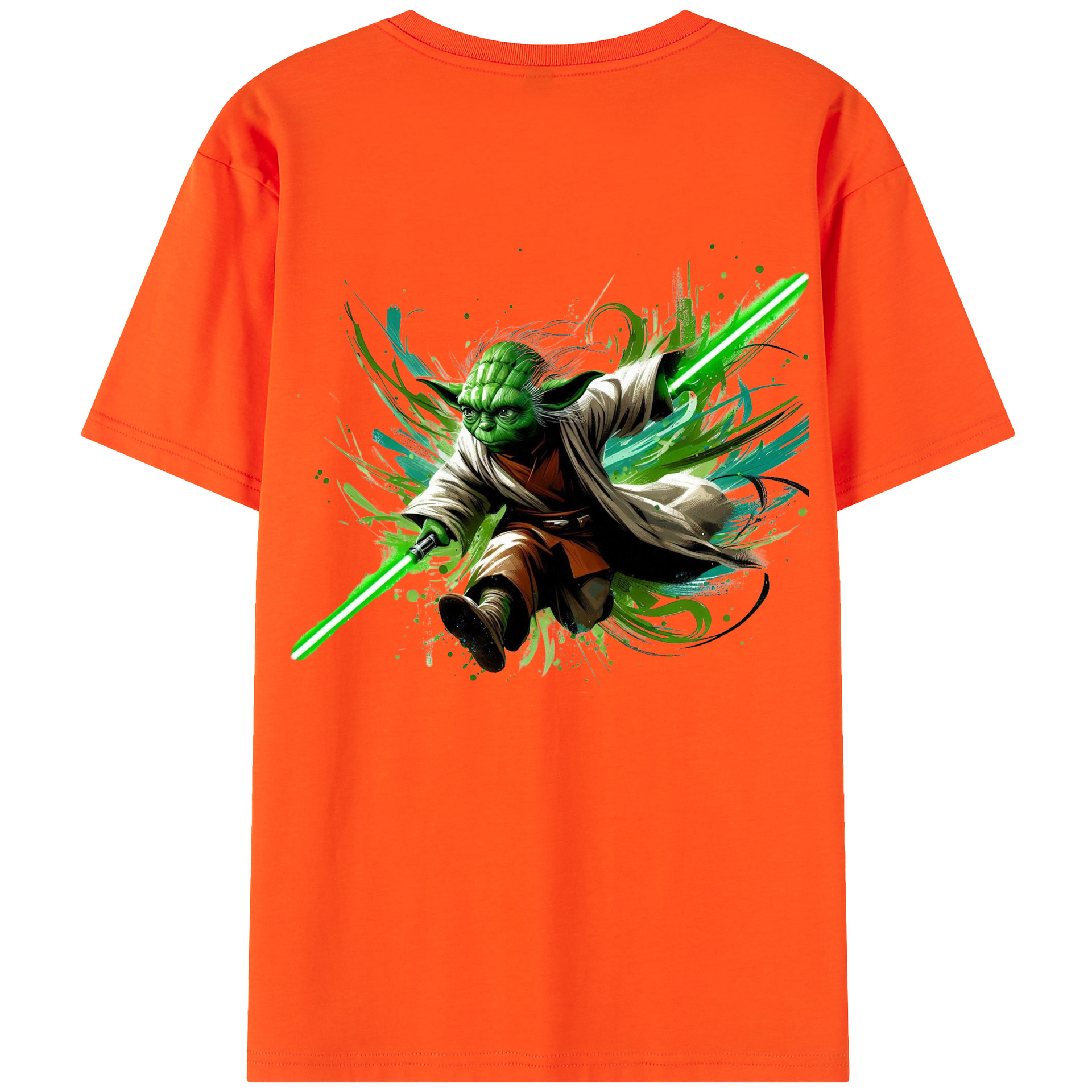 （画像用） スター・ウォーズ Star Wars 綿100％半袖Tシャツ（背面プリント）