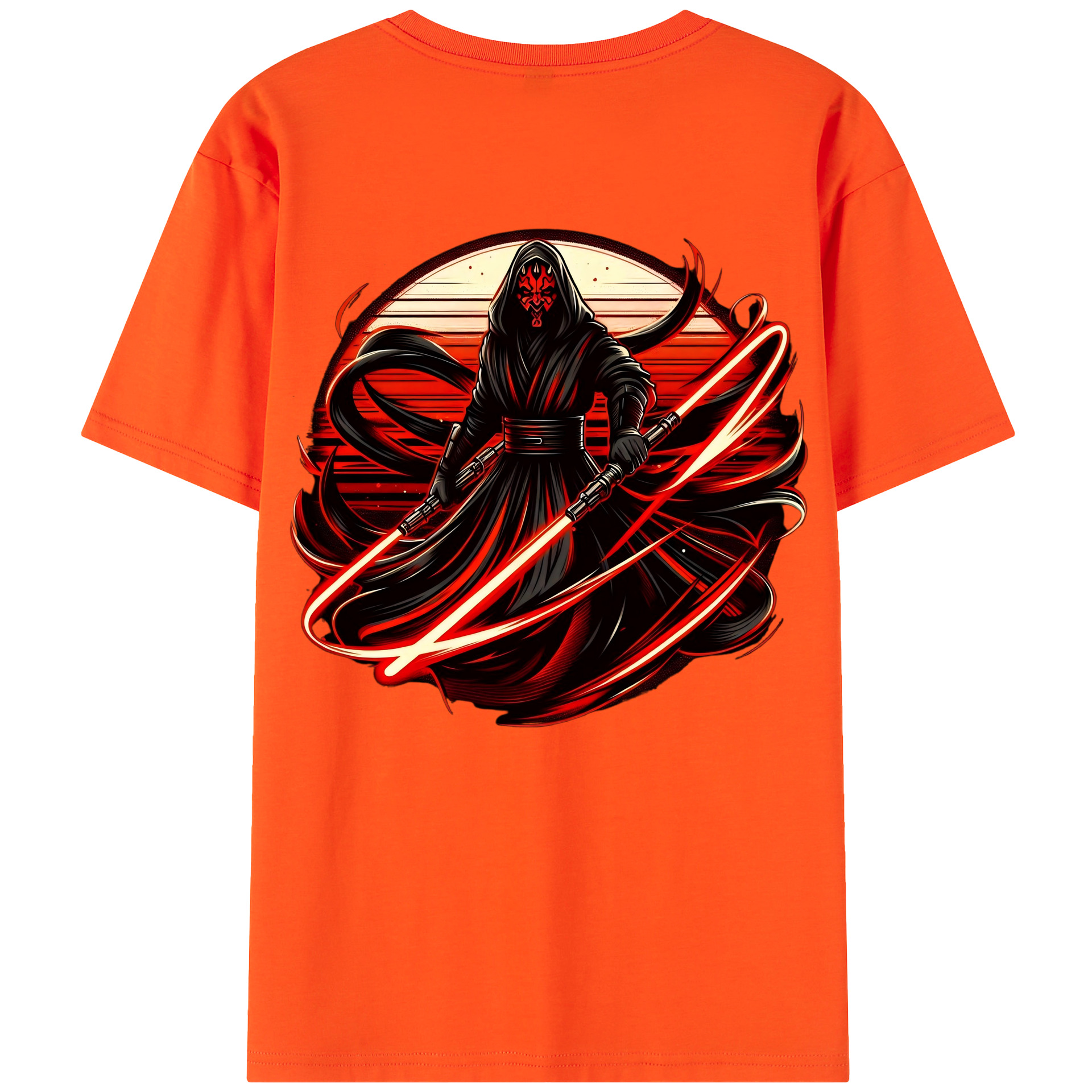 （画像用） スター・ウォーズ Star Wars 綿100％半袖Tシャツ（背面プリント）