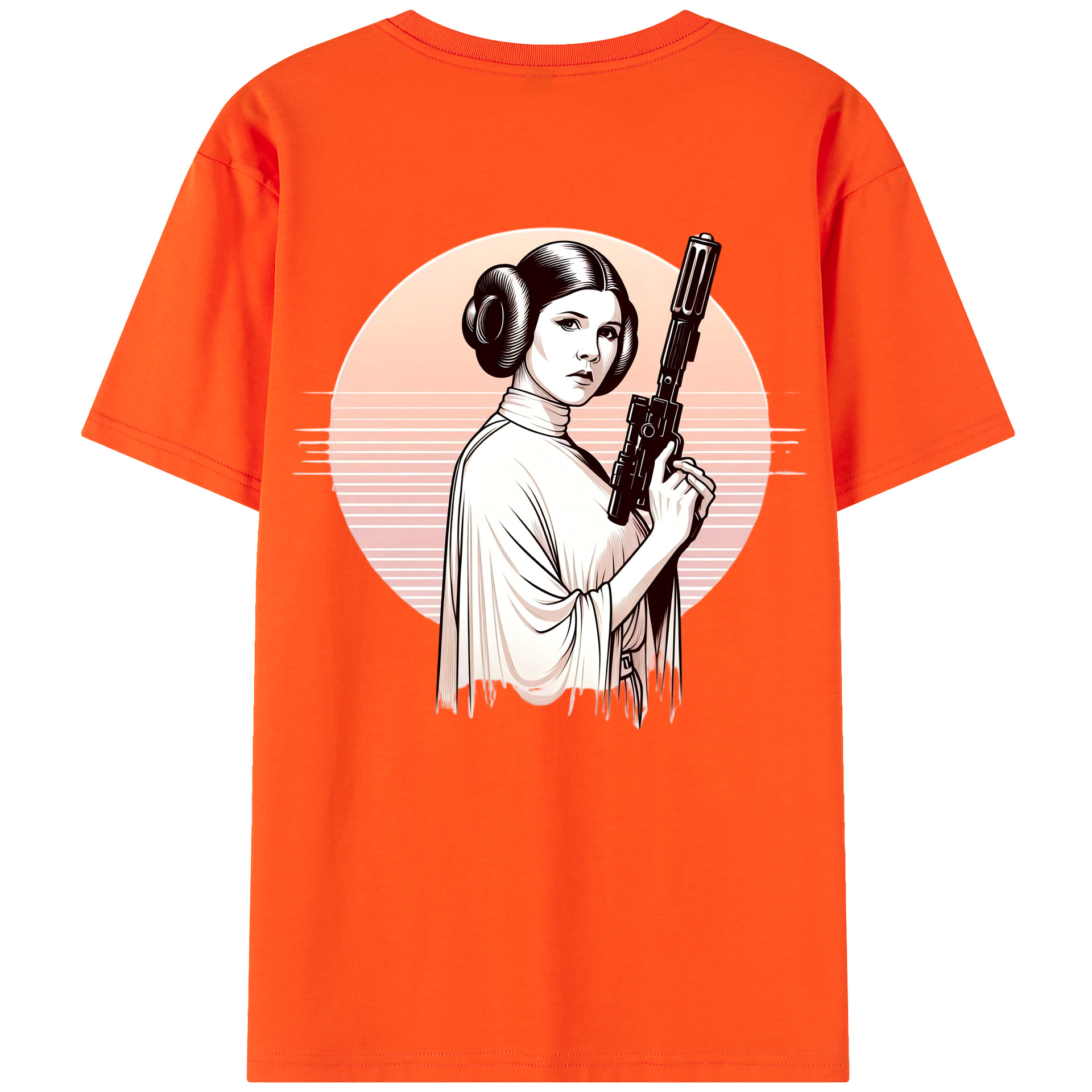 （画像用） スター・ウォーズ Star Wars 綿100％半袖Tシャツ（背面プリント）
