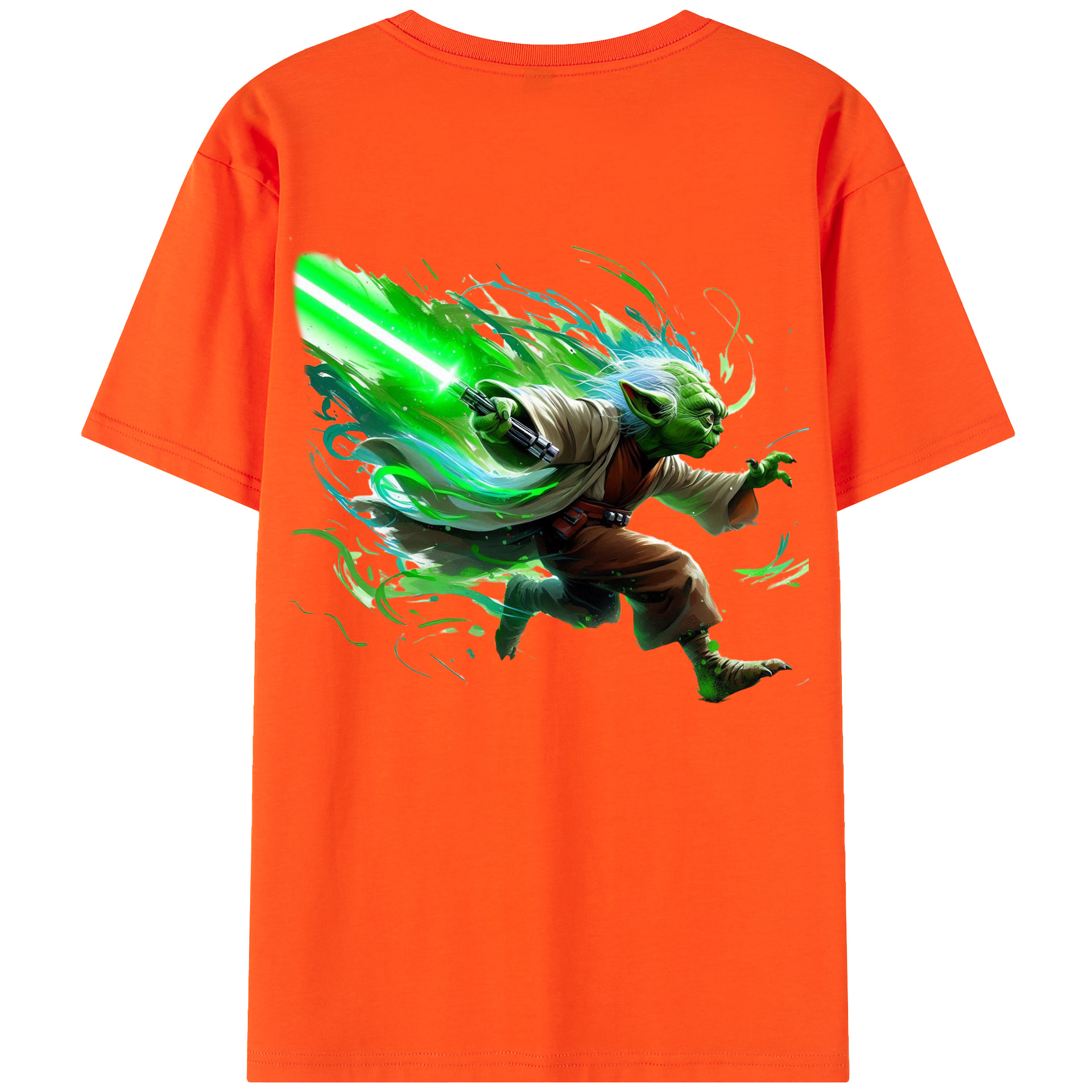 （画像用） スター・ウォーズ Star Wars 綿100％半袖Tシャツ（背面プリント）