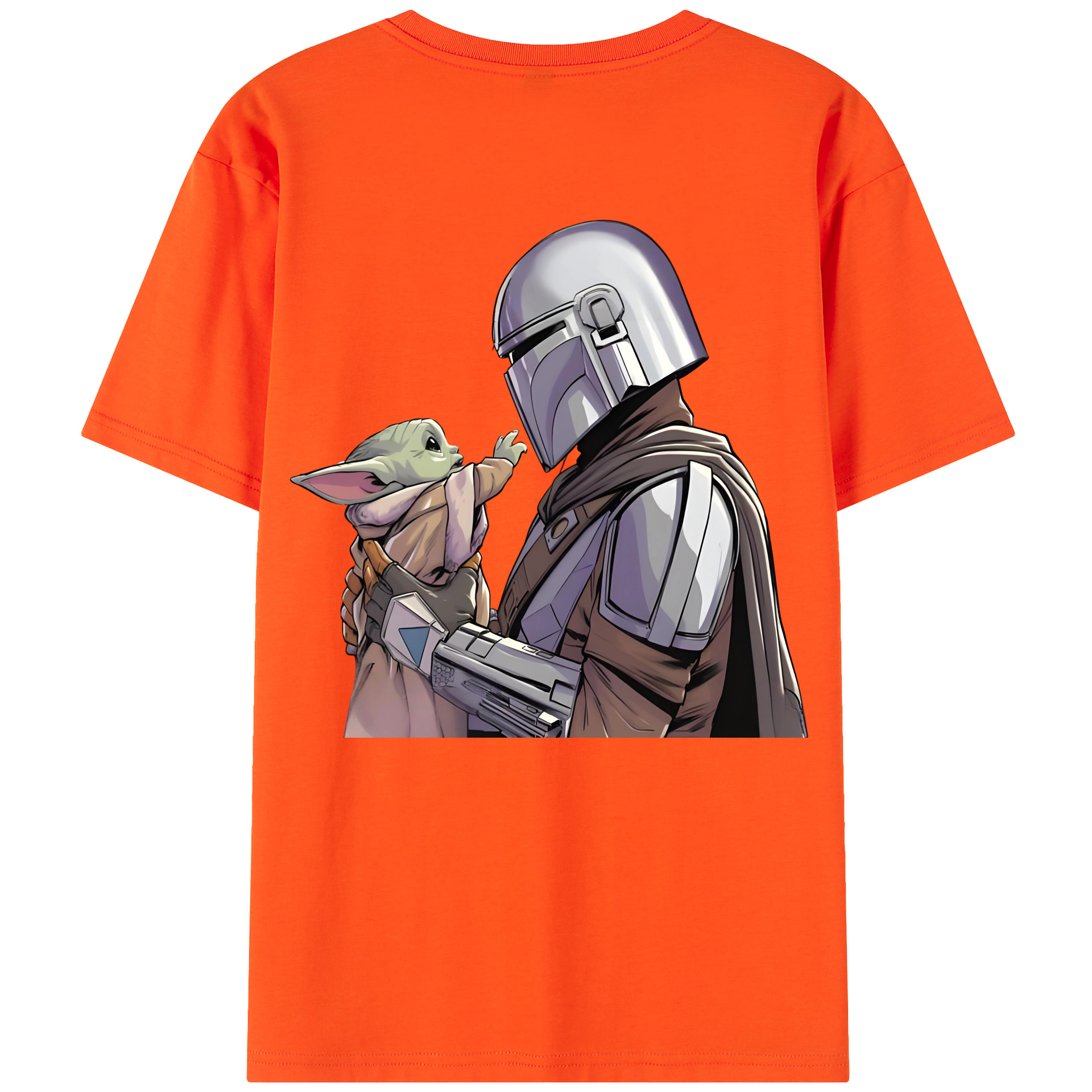 （画像用） スター・ウォーズ Star Wars 綿100％半袖Tシャツ（背面プリント）