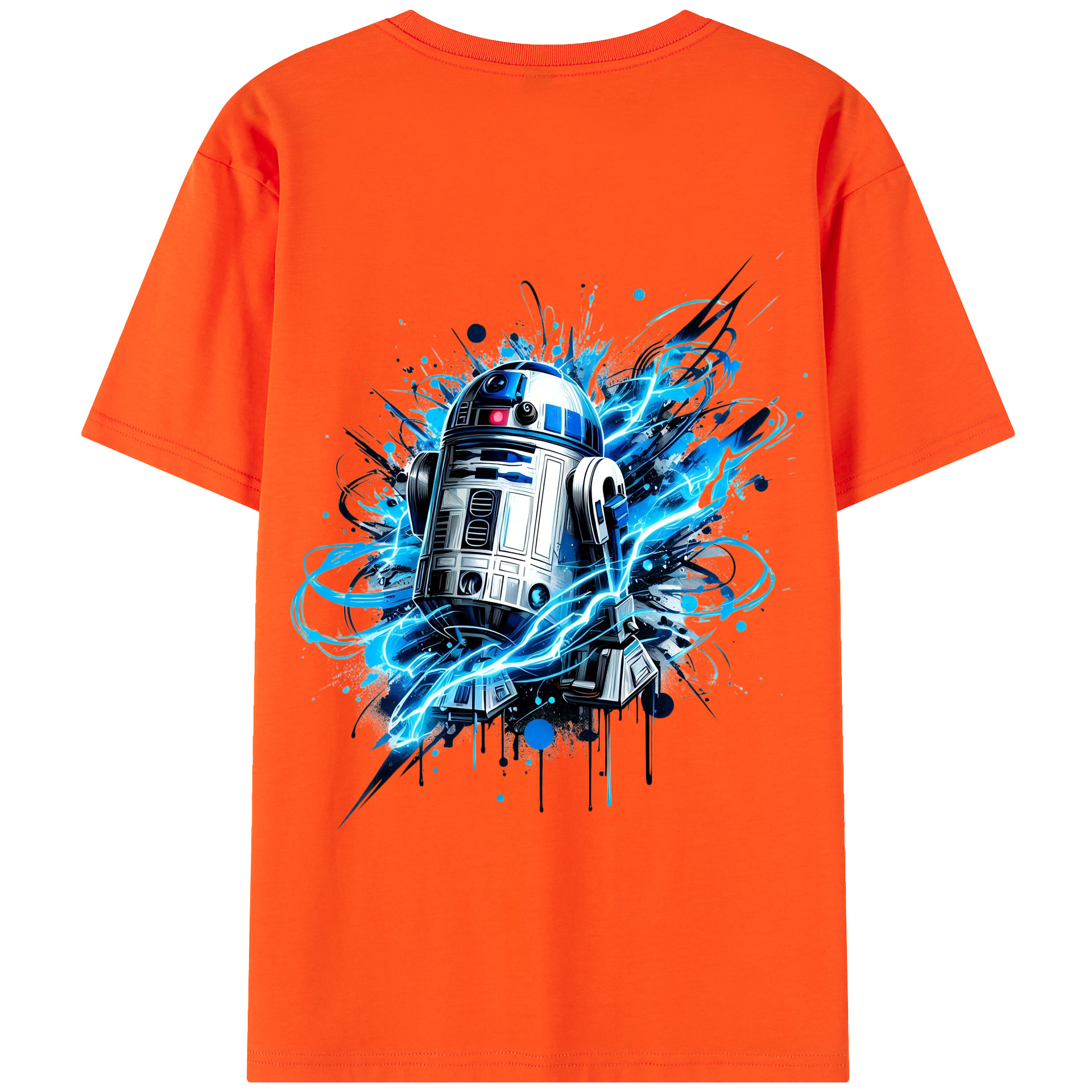 （画像用） スター・ウォーズ Star Wars 綿100％半袖Tシャツ（背面プリント）