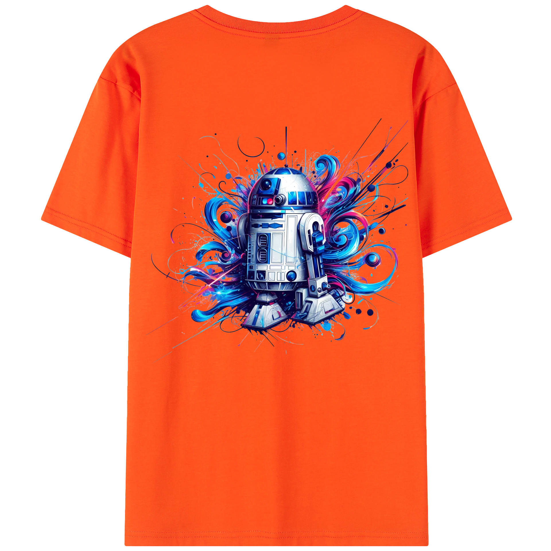 （画像用） スター・ウォーズ Star Wars 綿100％半袖Tシャツ（背面プリント）