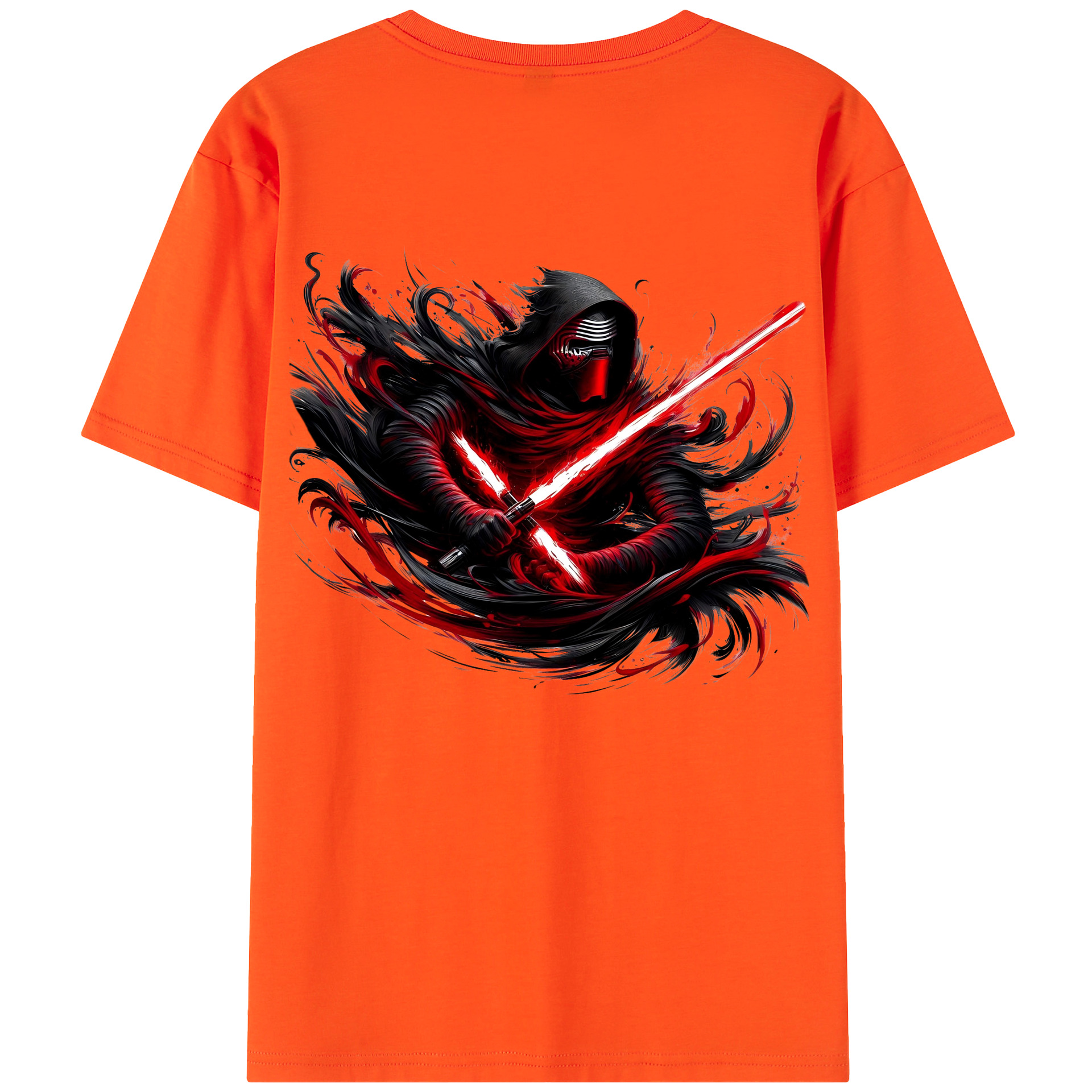 （画像用） スター・ウォーズ Star Wars 綿100％半袖Tシャツ（背面プリント）