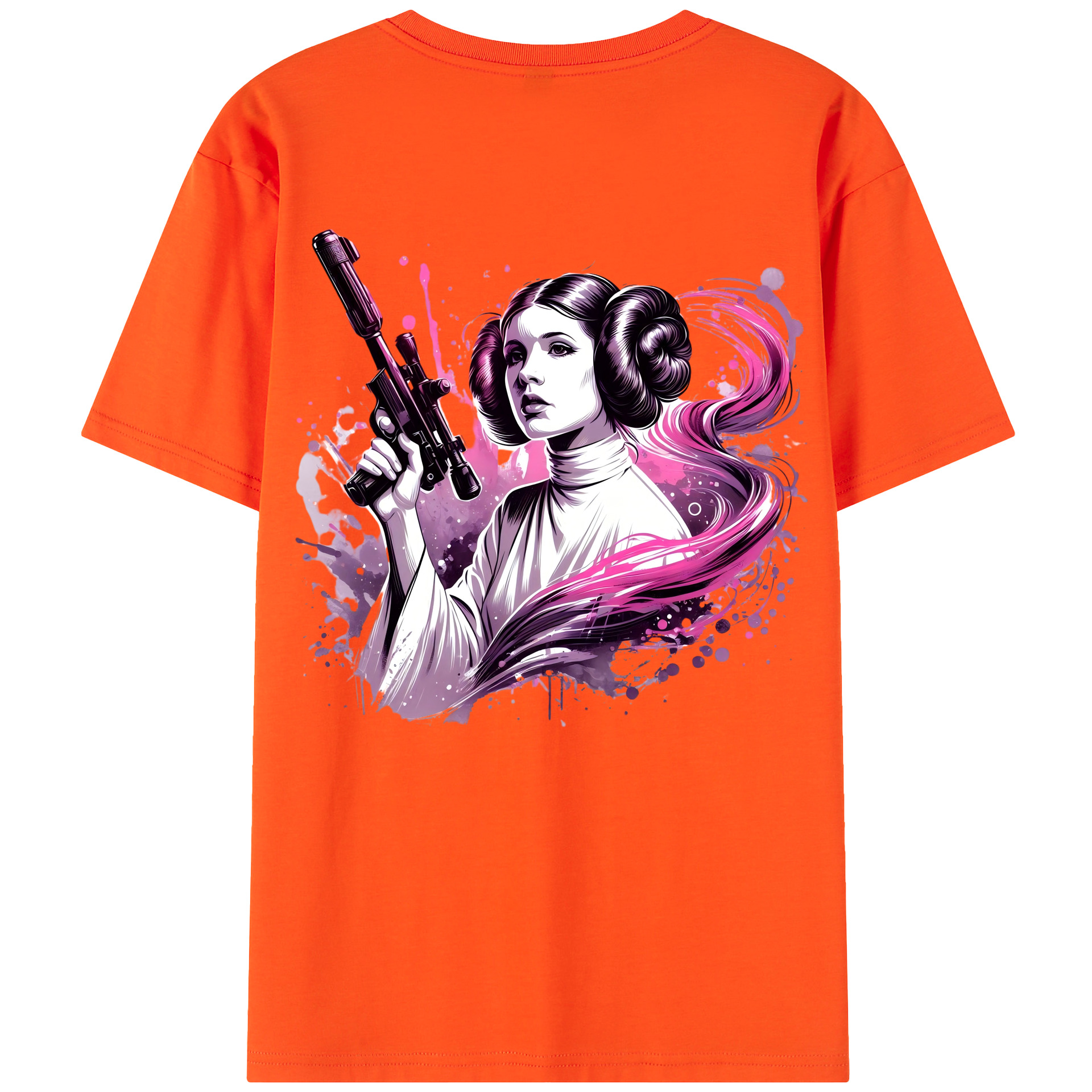 （画像用） スター・ウォーズ Star Wars 綿100％半袖Tシャツ（背面プリント）