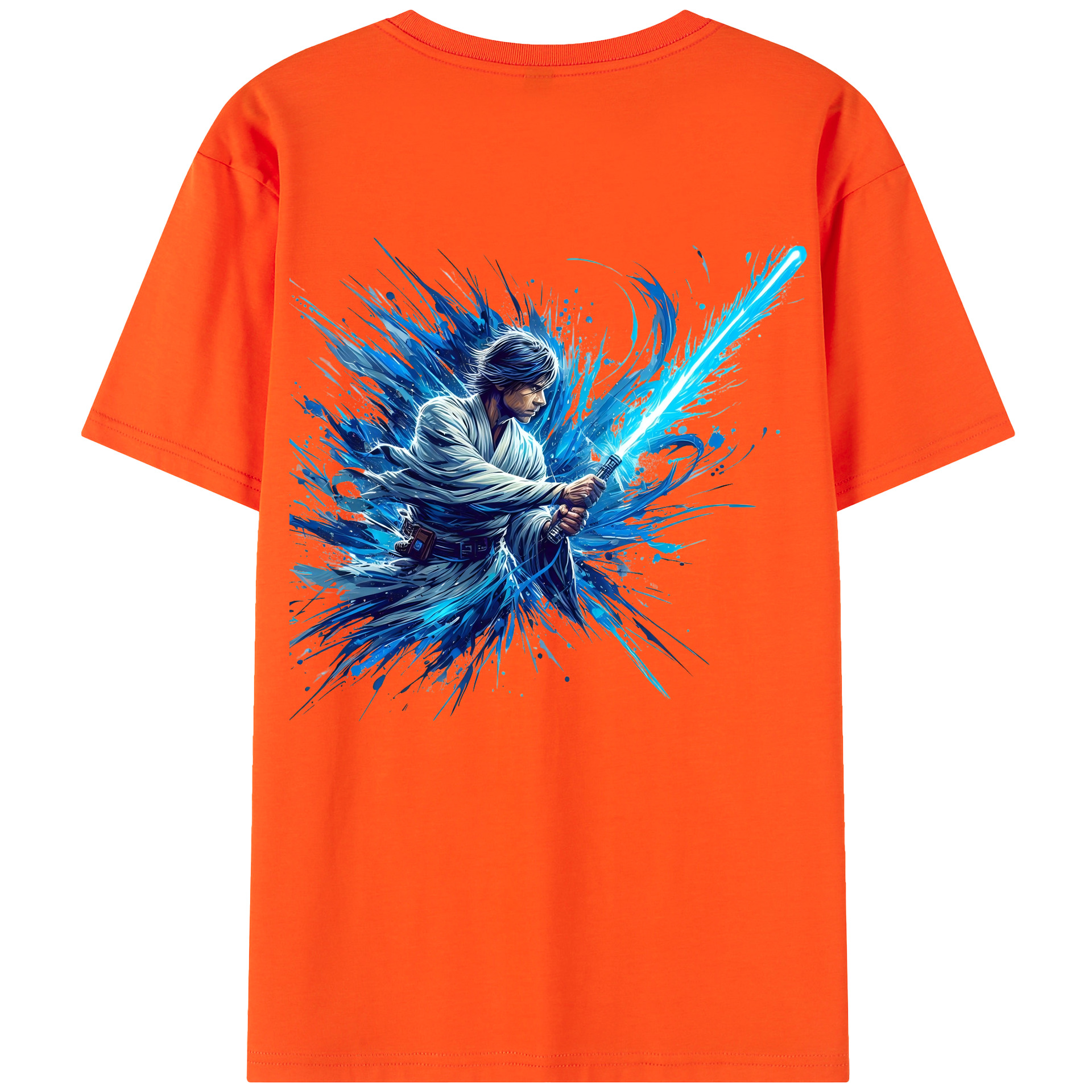 （画像用） スター・ウォーズ Star Wars 綿100％半袖Tシャツ（背面プリント）