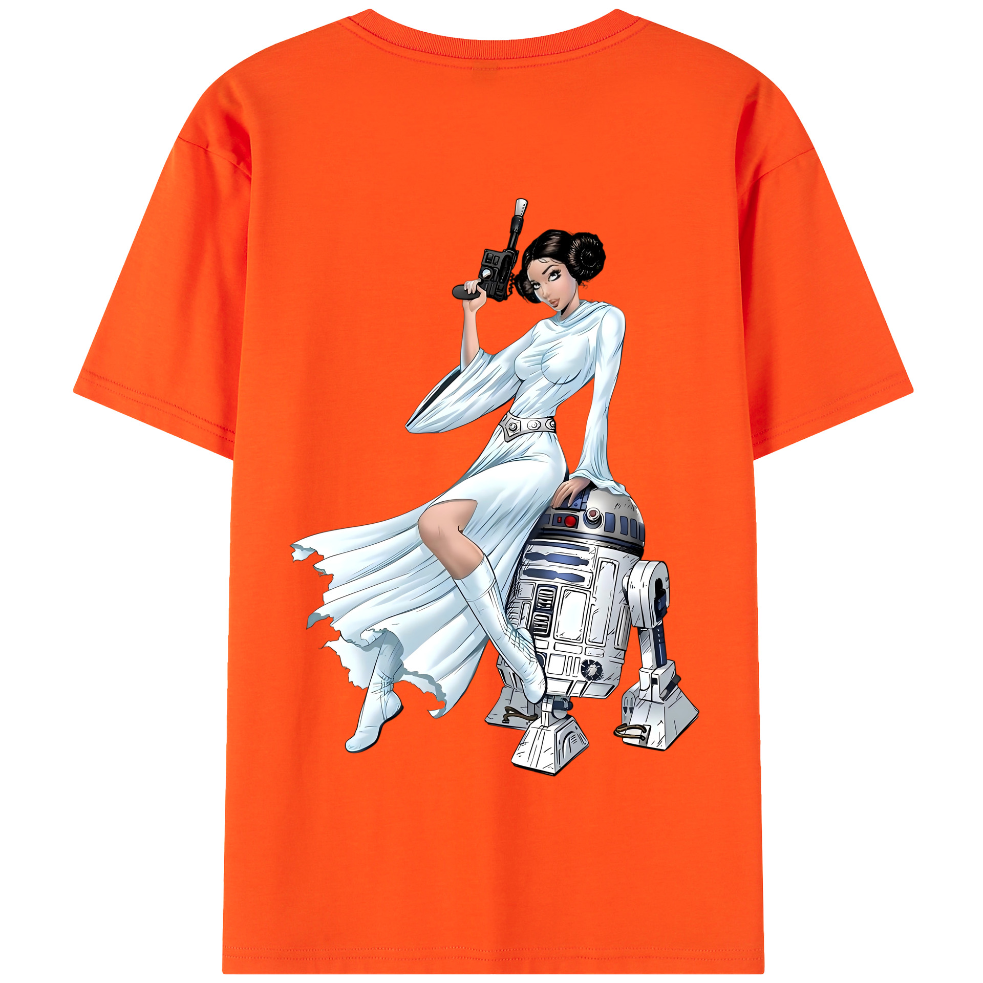 （画像用） スター・ウォーズ Star Wars 綿100％半袖Tシャツ（背面プリント）
