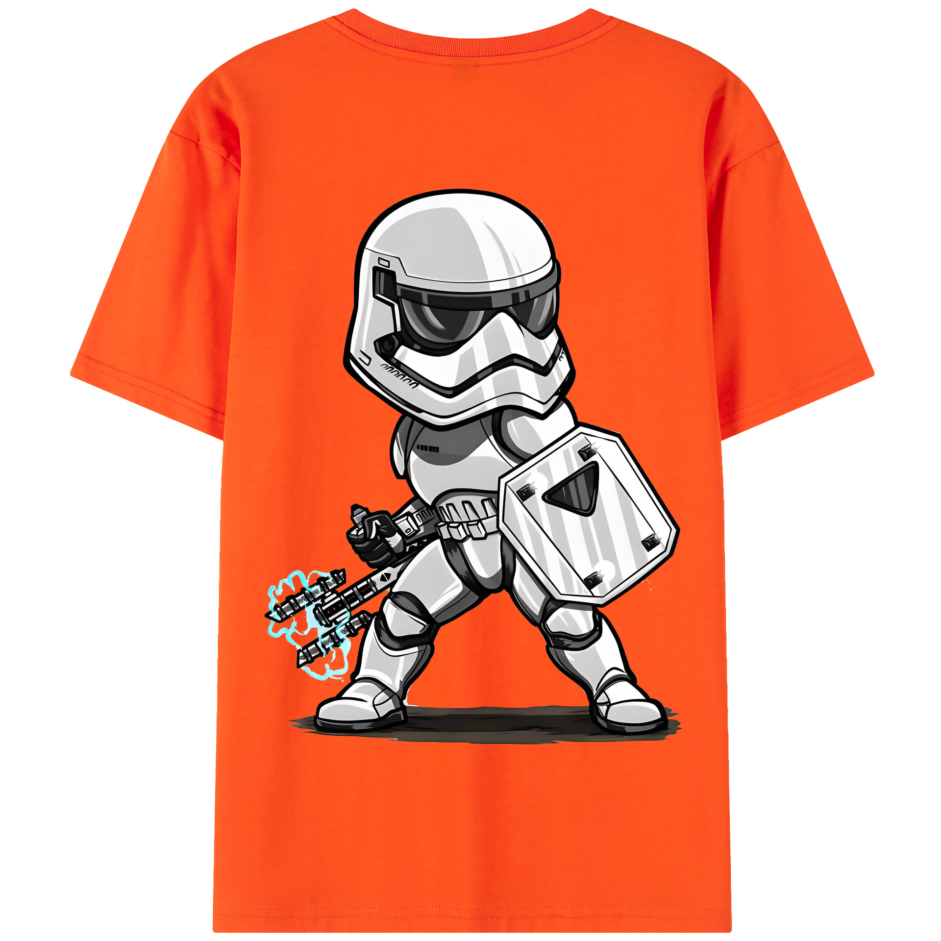 （画像用） スター・ウォーズ Star Wars 綿100％半袖Tシャツ（背面プリント）