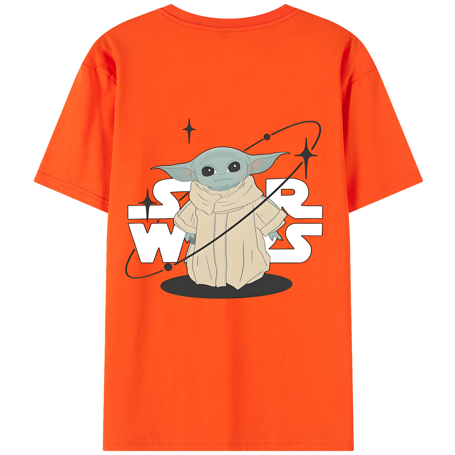 （画像用） スター・ウォーズ Star Wars 綿100％半袖Tシャツ（背面プリント）