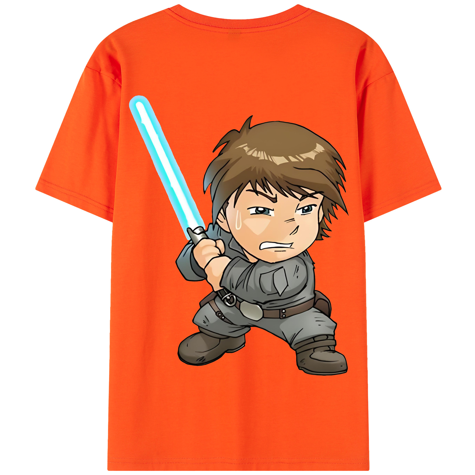 （画像用） スター・ウォーズ Star Wars 綿100％半袖Tシャツ（背面プリント）