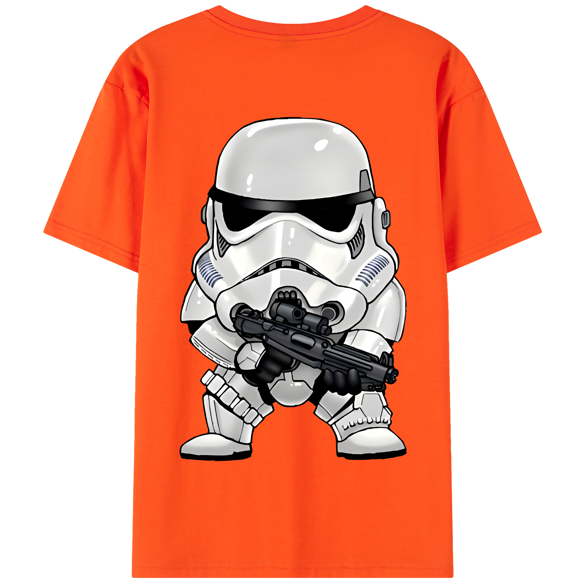 （画像用） スター・ウォーズ Star Wars 綿100％半袖Tシャツ（背面プリント）