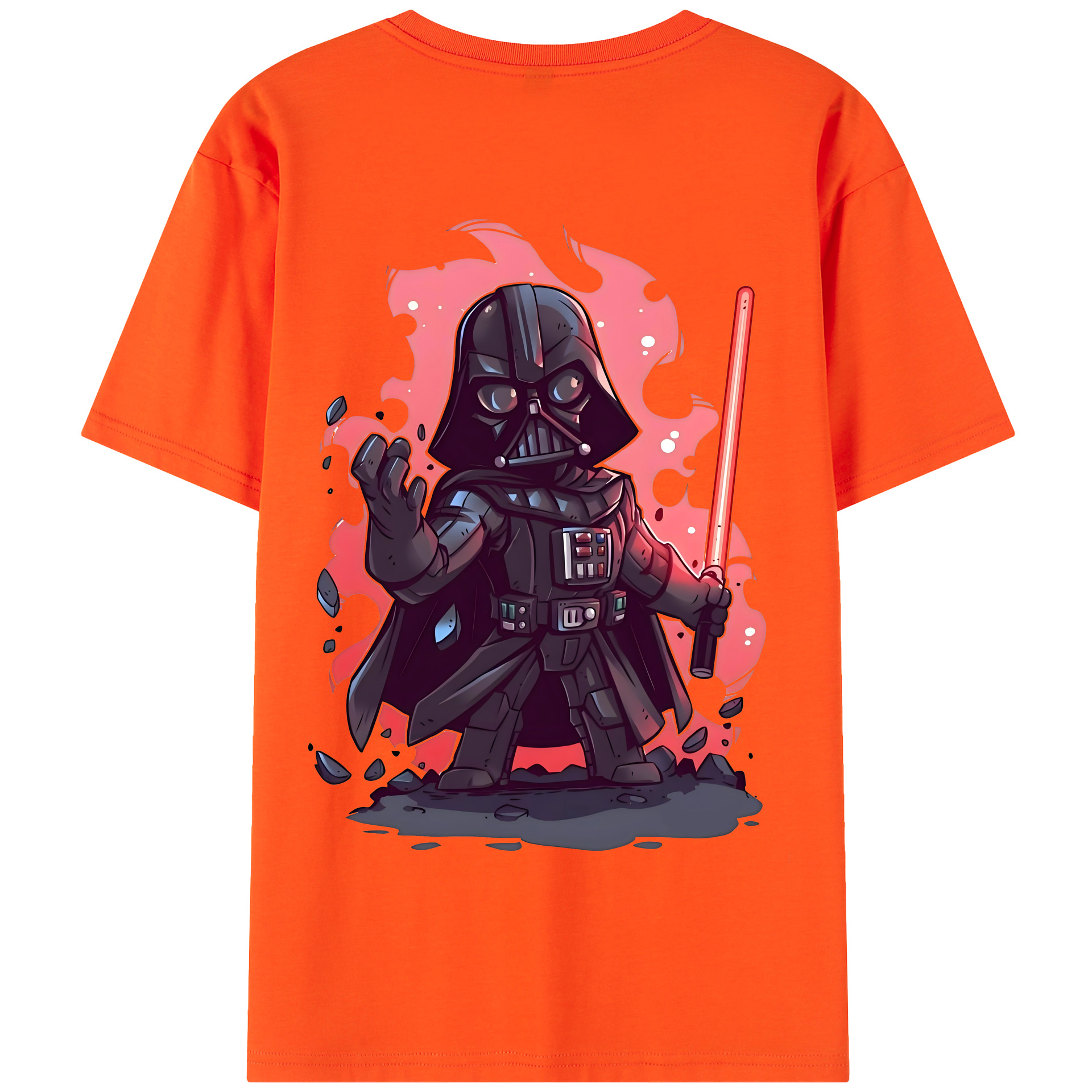 （画像用） スター・ウォーズ Star Wars 綿100％半袖Tシャツ（背面プリント）