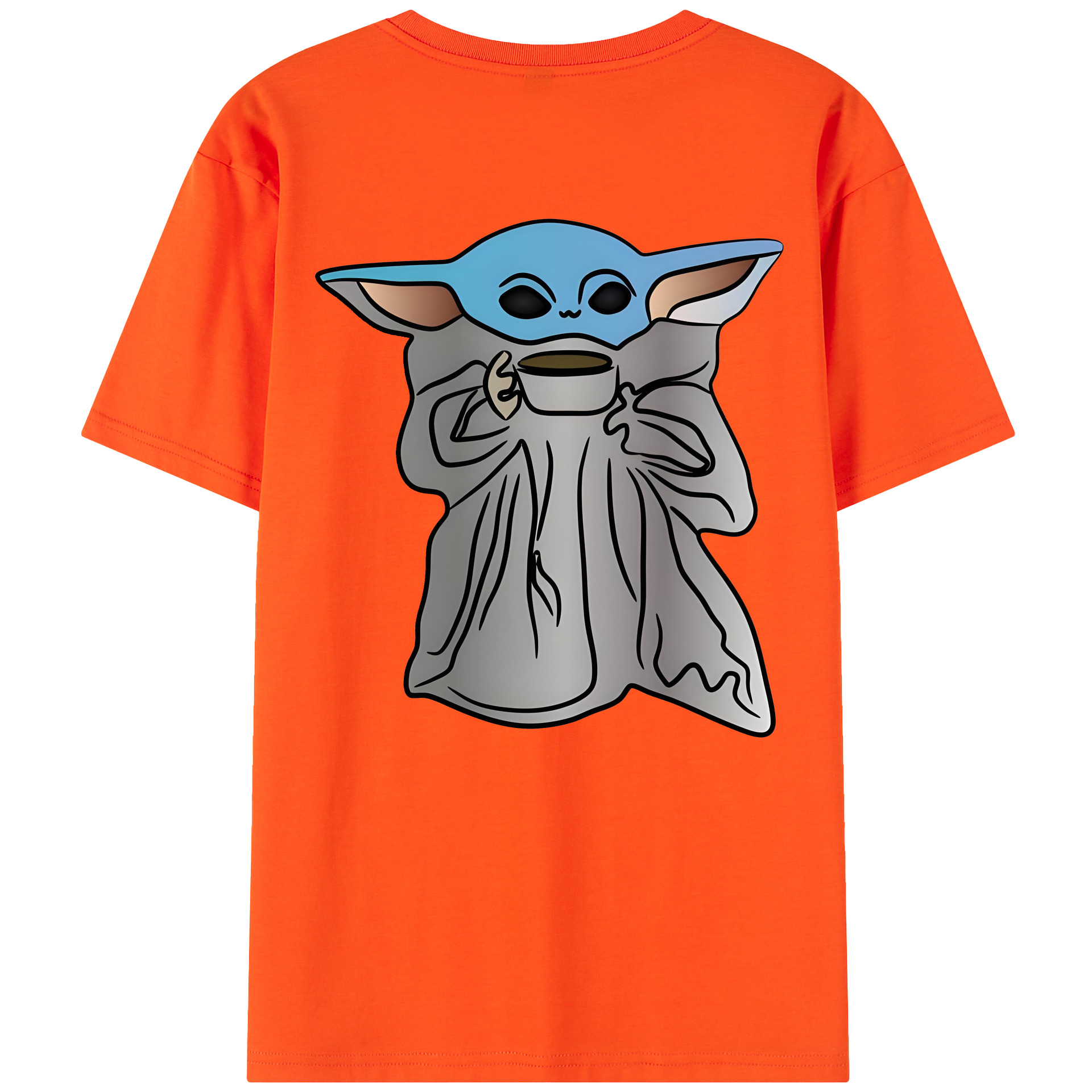 （画像用） スター・ウォーズ Star Wars 綿100％半袖Tシャツ（背面プリント）
