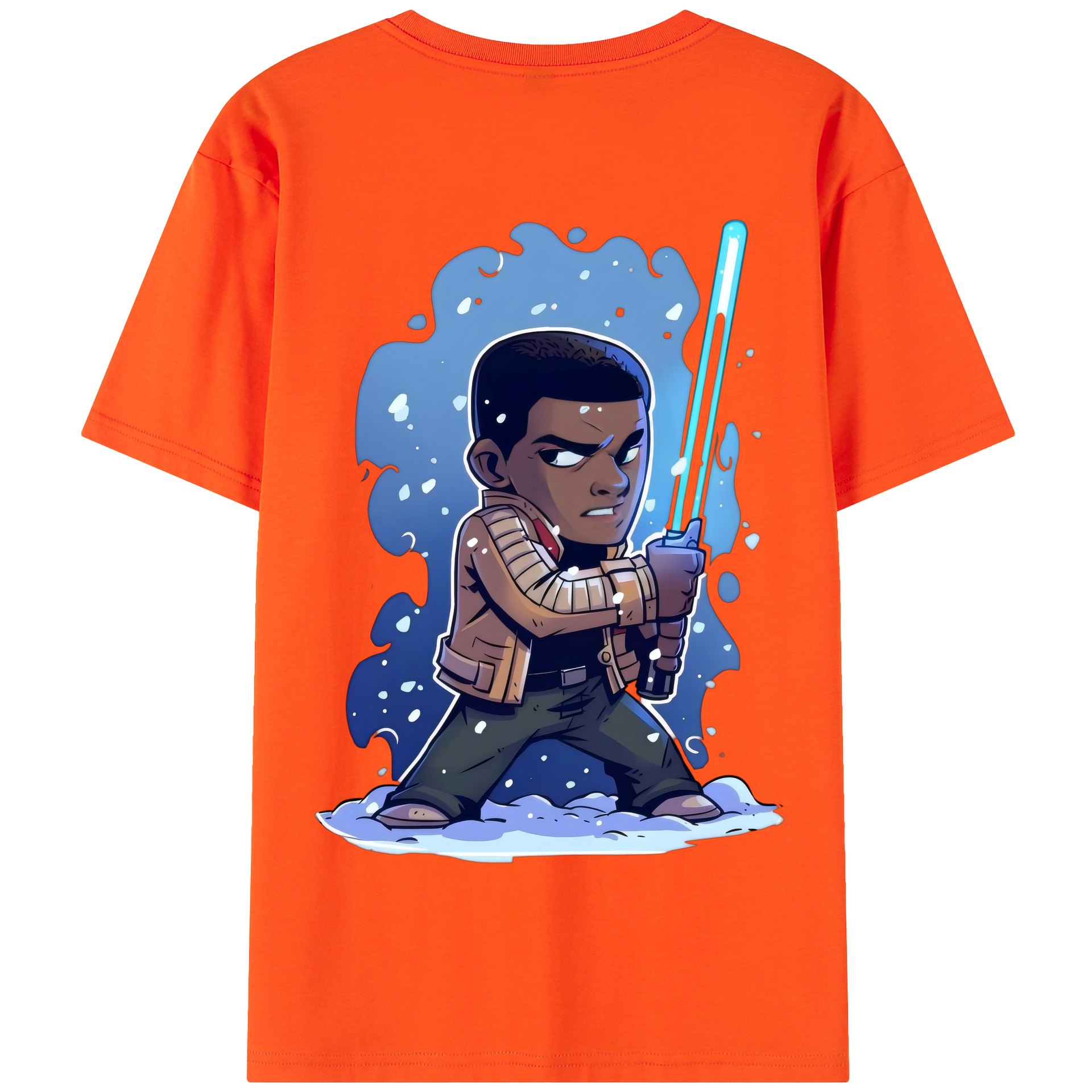 （画像用） スター・ウォーズ Star Wars 綿100％半袖Tシャツ（背面プリント）