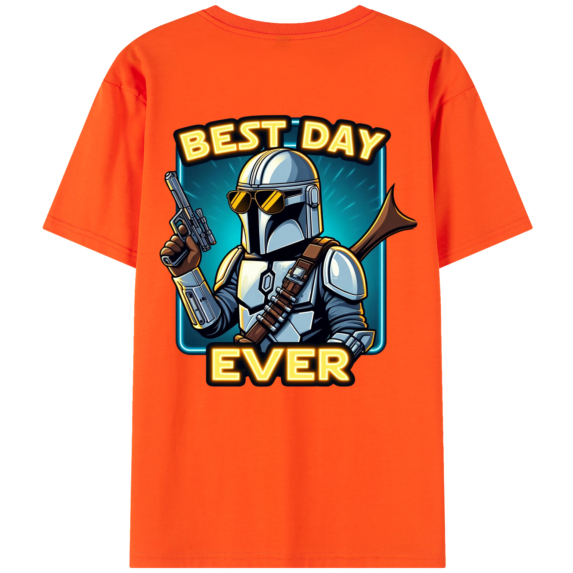 （画像用） スター・ウォーズ Star Wars 綿100％半袖Tシャツ（背面プリント）
