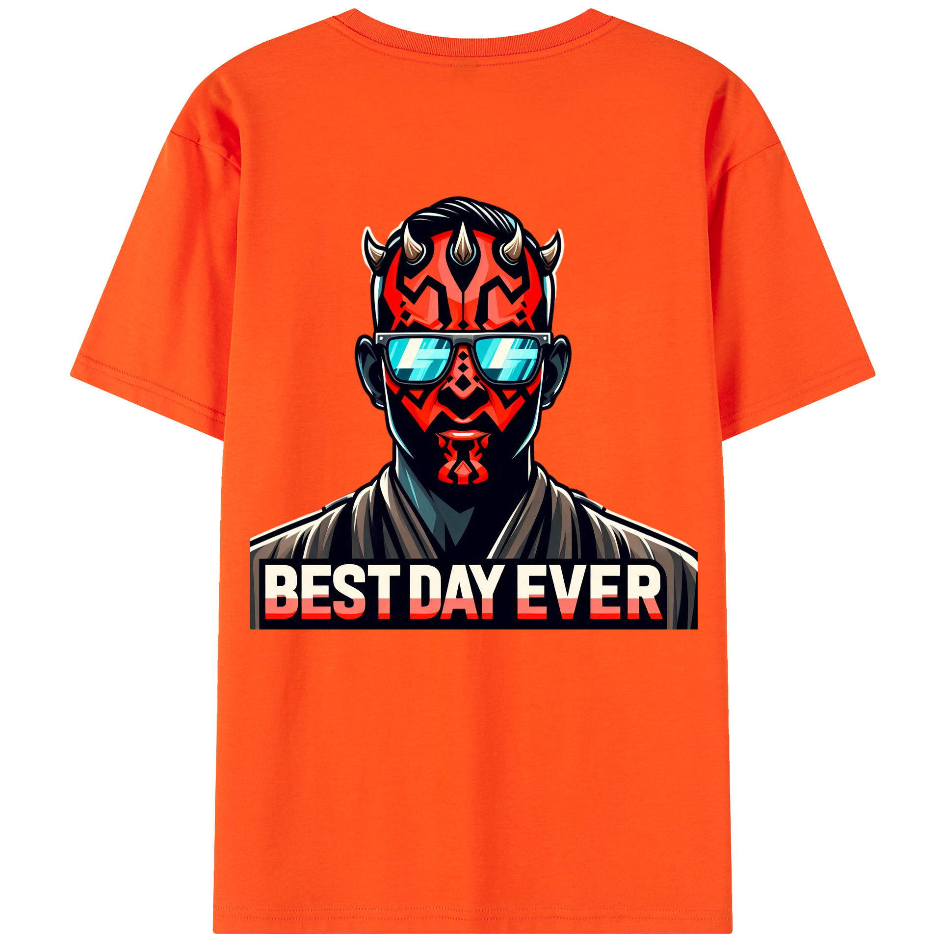 （画像用） スター・ウォーズ Star Wars 綿100％半袖Tシャツ（背面プリント）