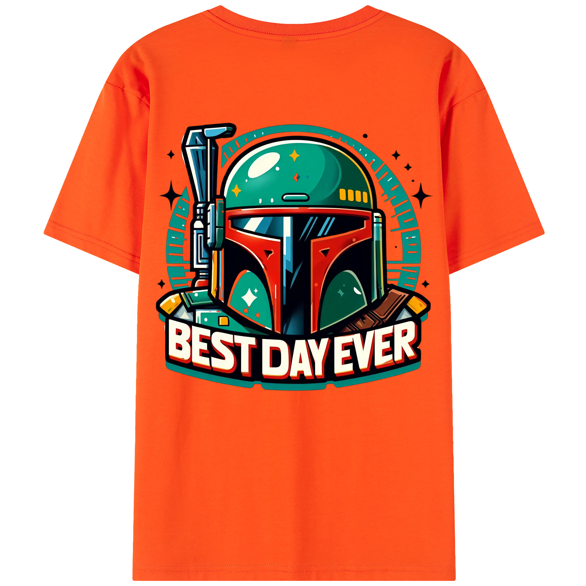 （画像用） スター・ウォーズ Star Wars 綿100％半袖Tシャツ（背面プリント）