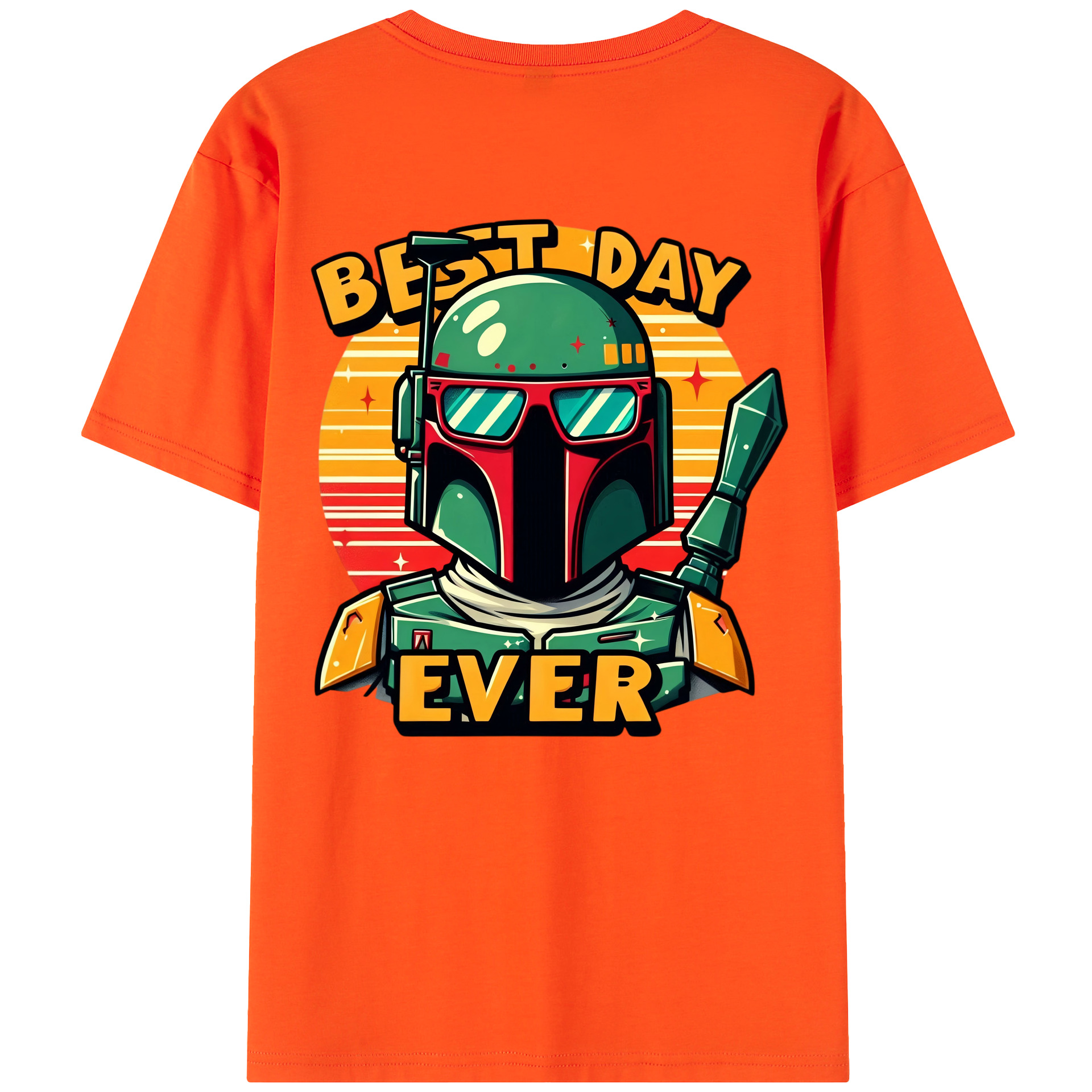 （画像用） スター・ウォーズ Star Wars 綿100％半袖Tシャツ（背面プリント）