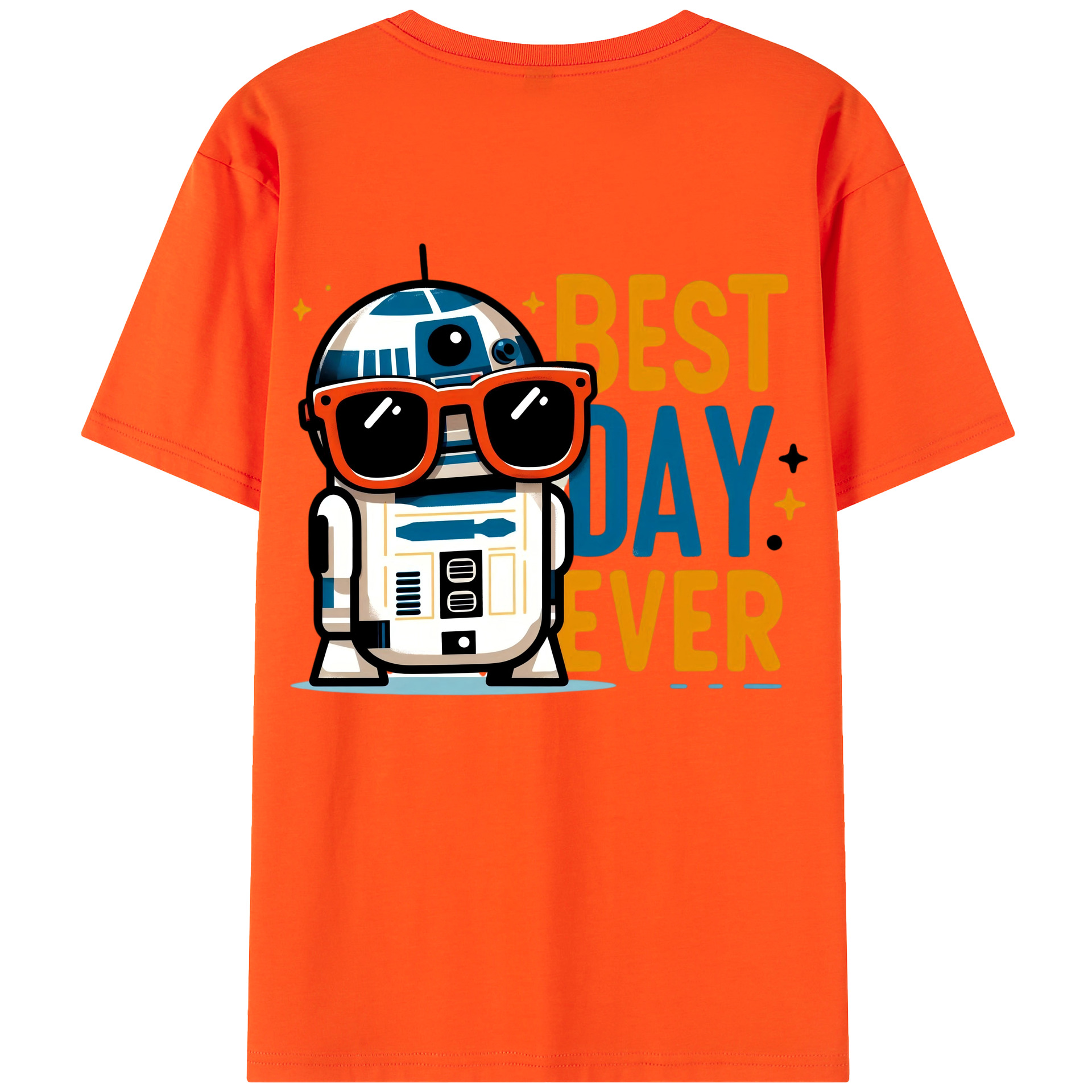 （画像用） スター・ウォーズ Star Wars 綿100％半袖Tシャツ（背面プリント）