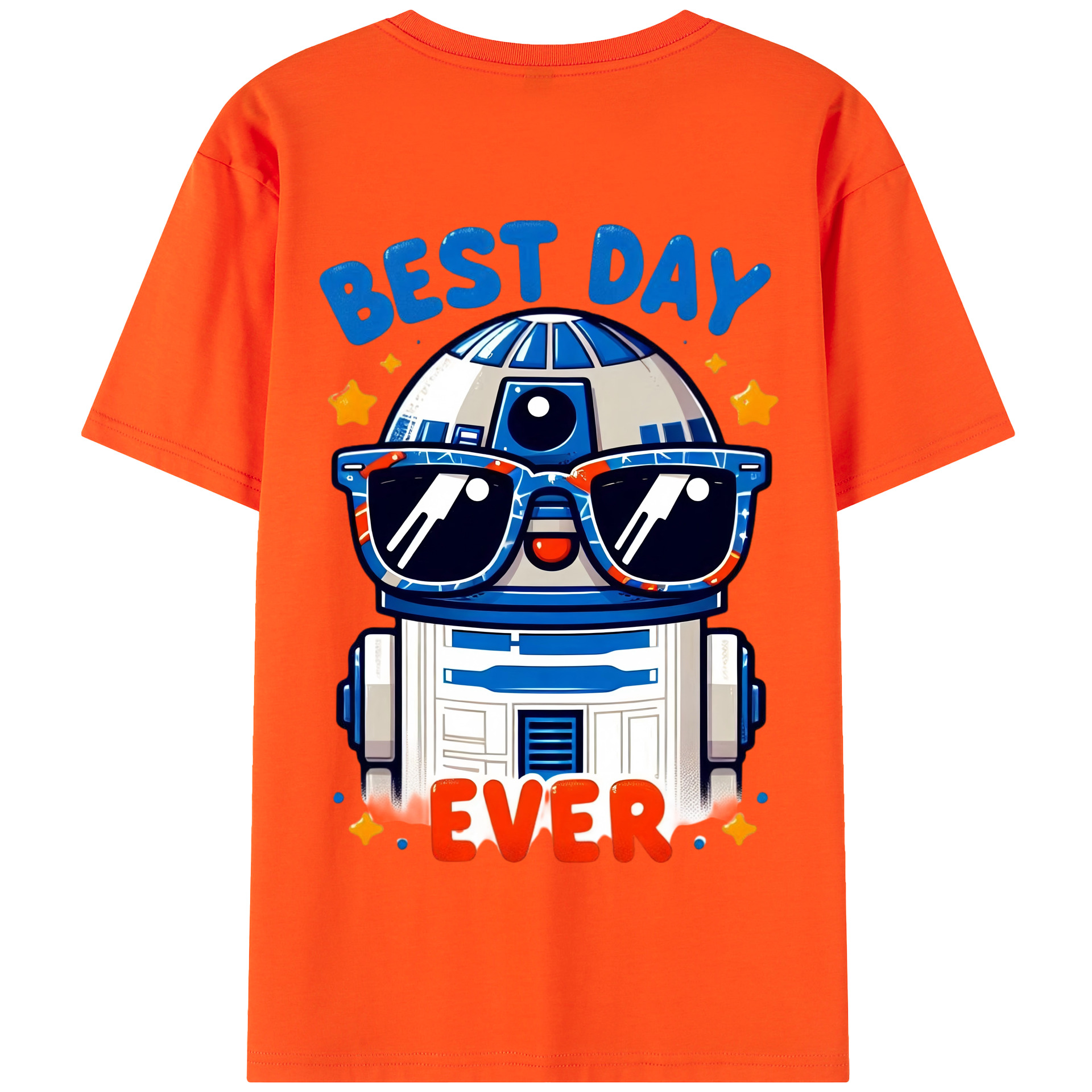 （画像用） スター・ウォーズ Star Wars 綿100％半袖Tシャツ（背面プリント）
