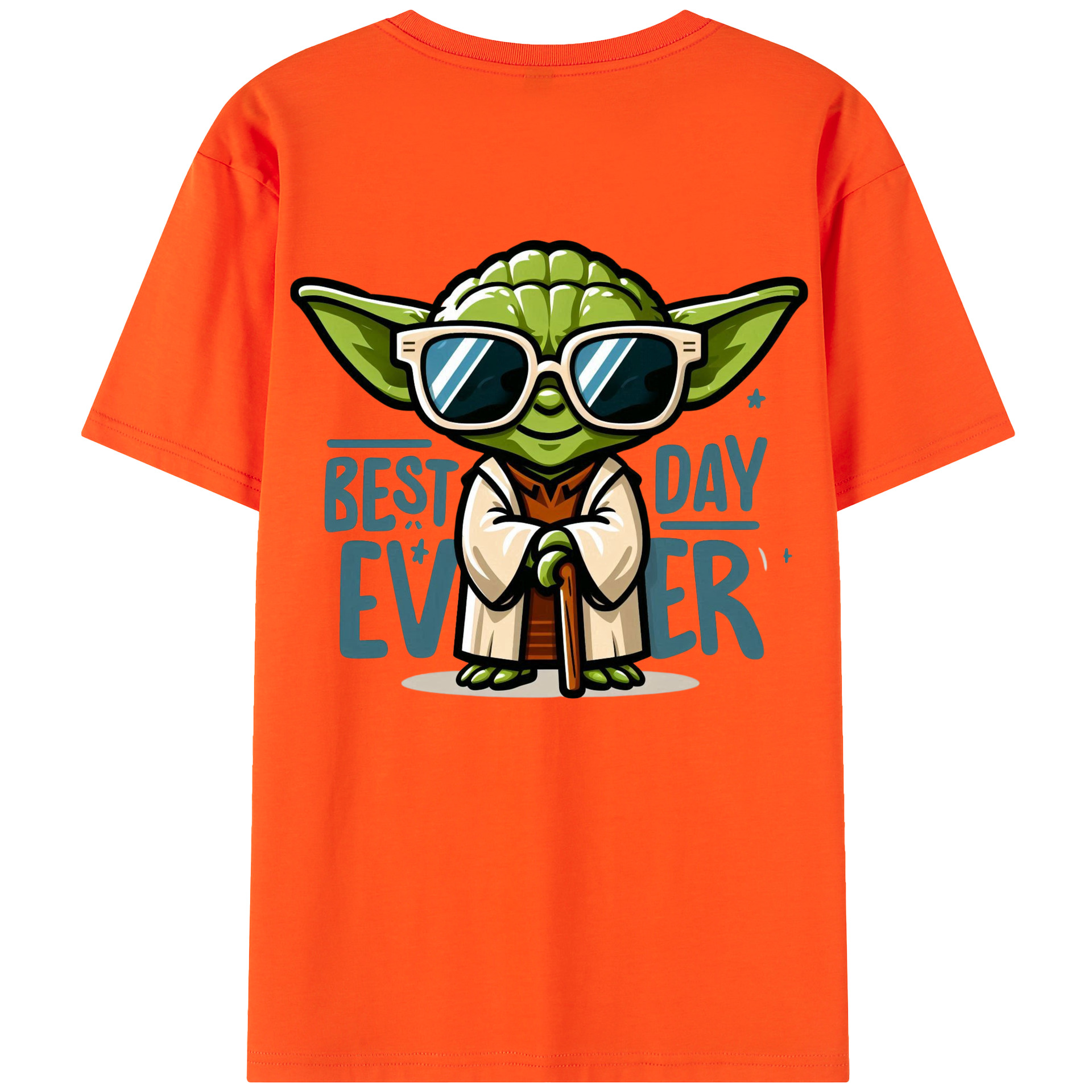 （画像用） スター・ウォーズ Star Wars 綿100％半袖Tシャツ（背面プリント）