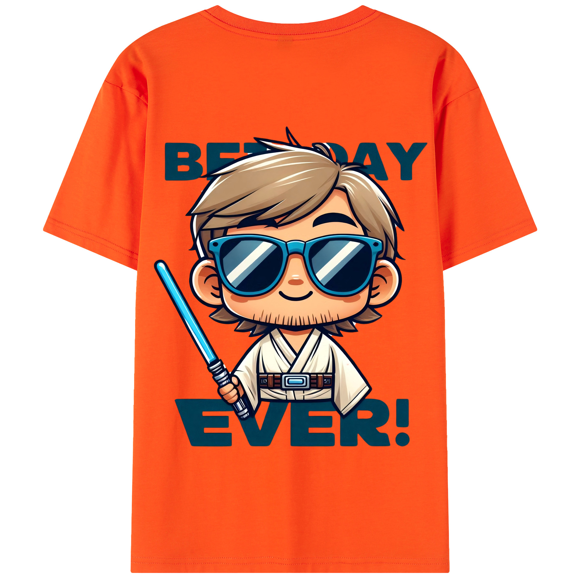 （画像用） スター・ウォーズ Star Wars 綿100％半袖Tシャツ（背面プリント）