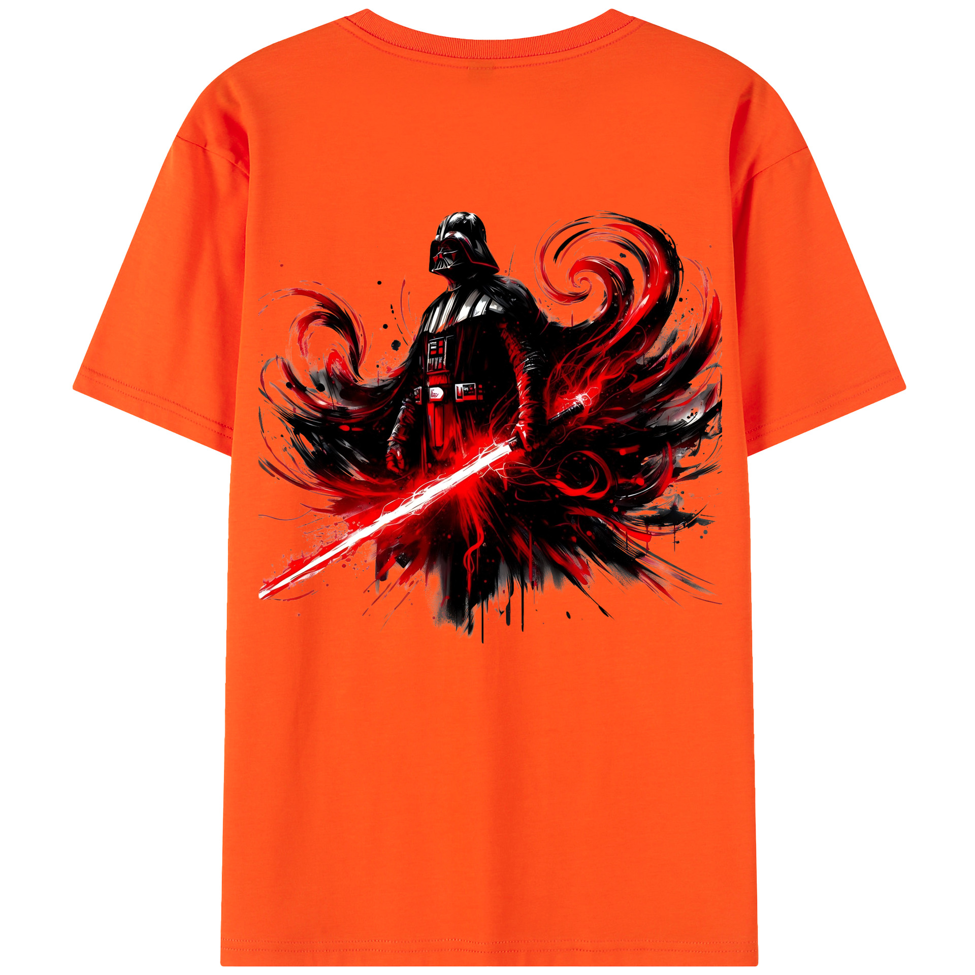 （画像用） スター・ウォーズ Star Wars 綿100％半袖Tシャツ（背面プリント）