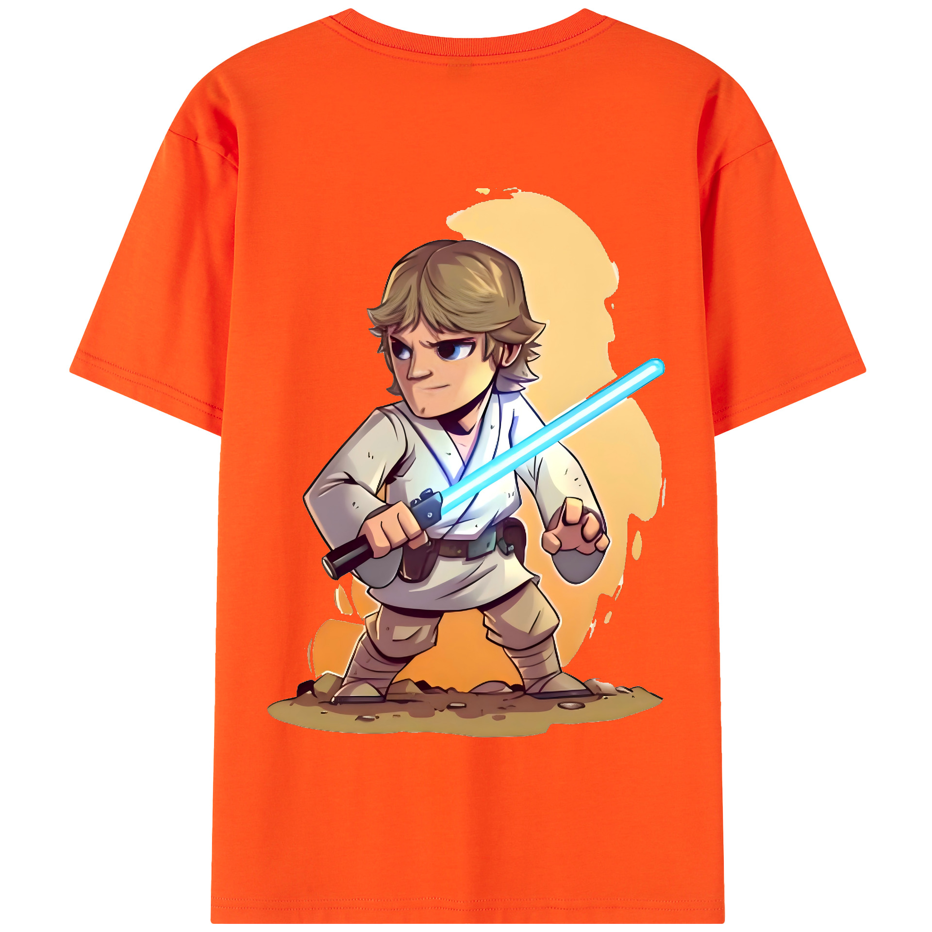（画像用） スター・ウォーズ Star Wars 綿100％半袖Tシャツ（背面プリント）