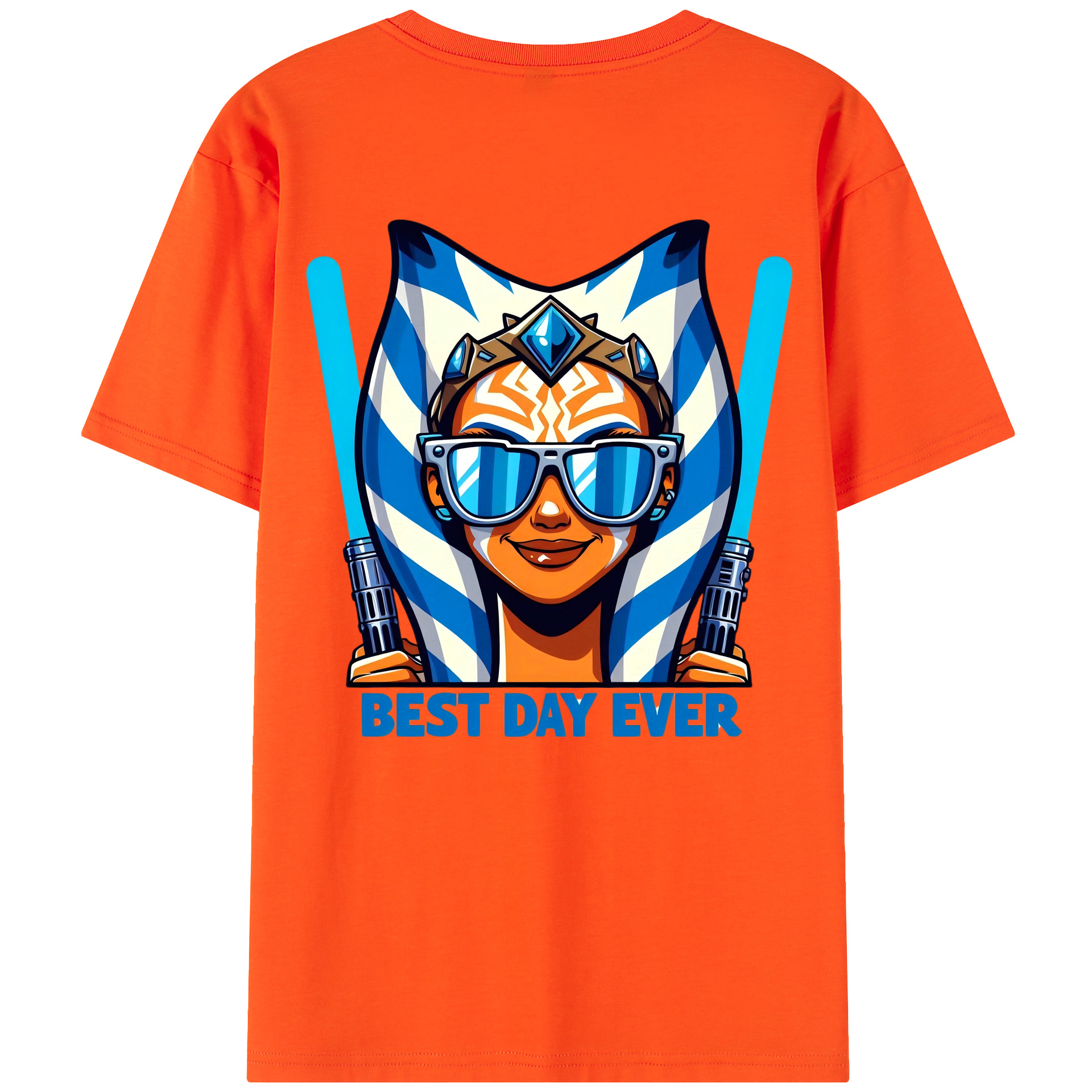 （画像用） スター・ウォーズ Star Wars 綿100％半袖Tシャツ（背面プリント）