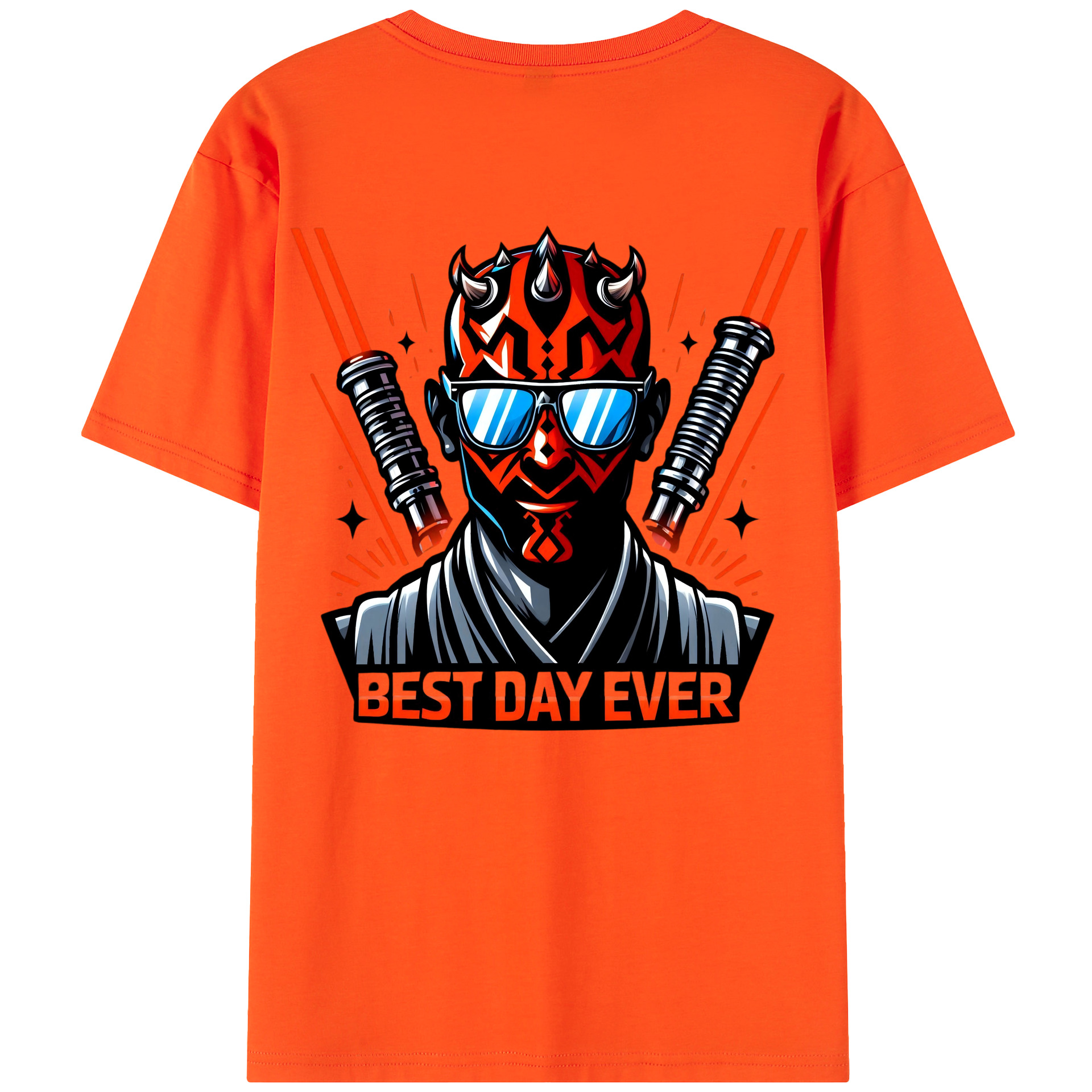 （画像用） スター・ウォーズ Star Wars 綿100％半袖Tシャツ（背面プリント）
