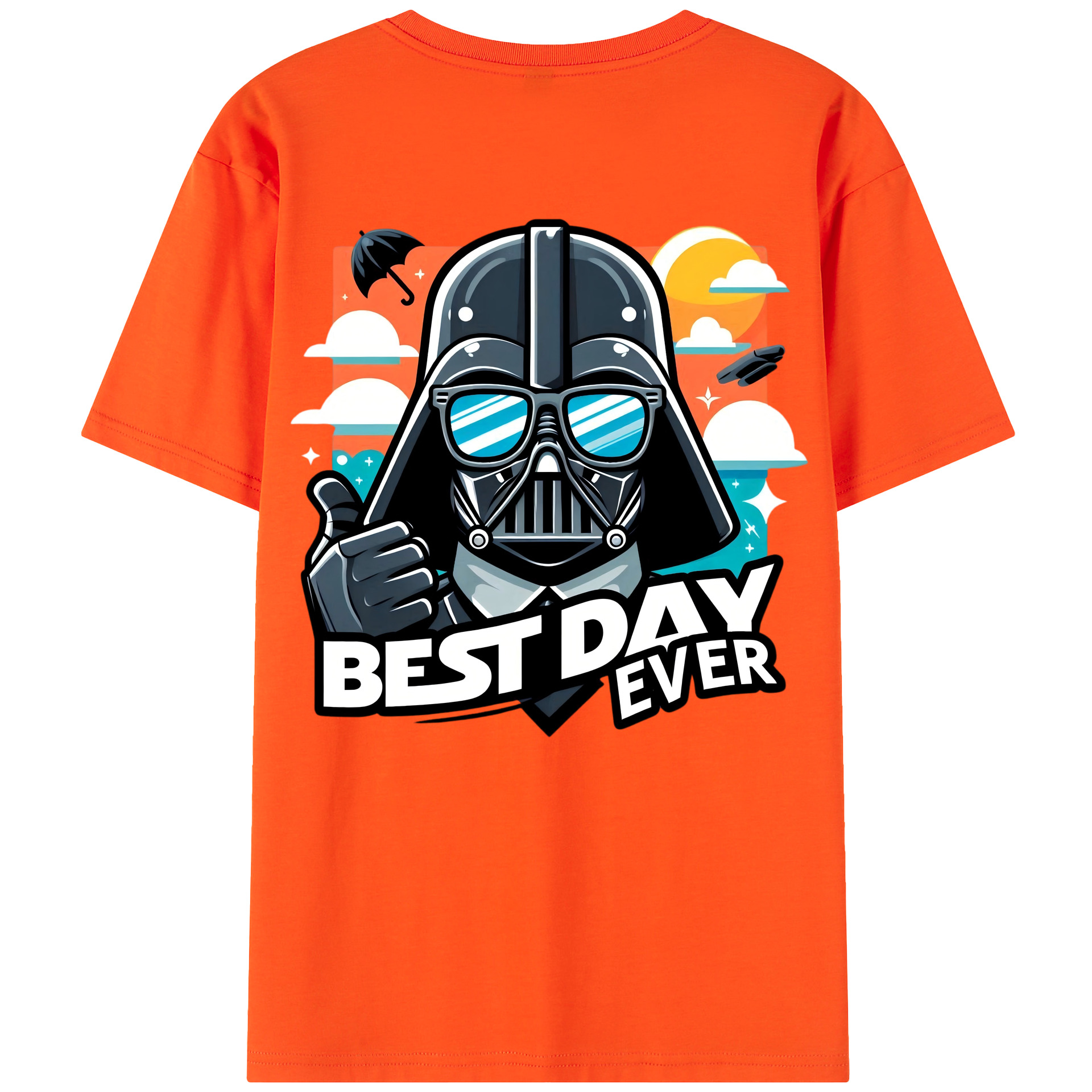 （画像用） スター・ウォーズ Star Wars 綿100％半袖Tシャツ（背面プリント）