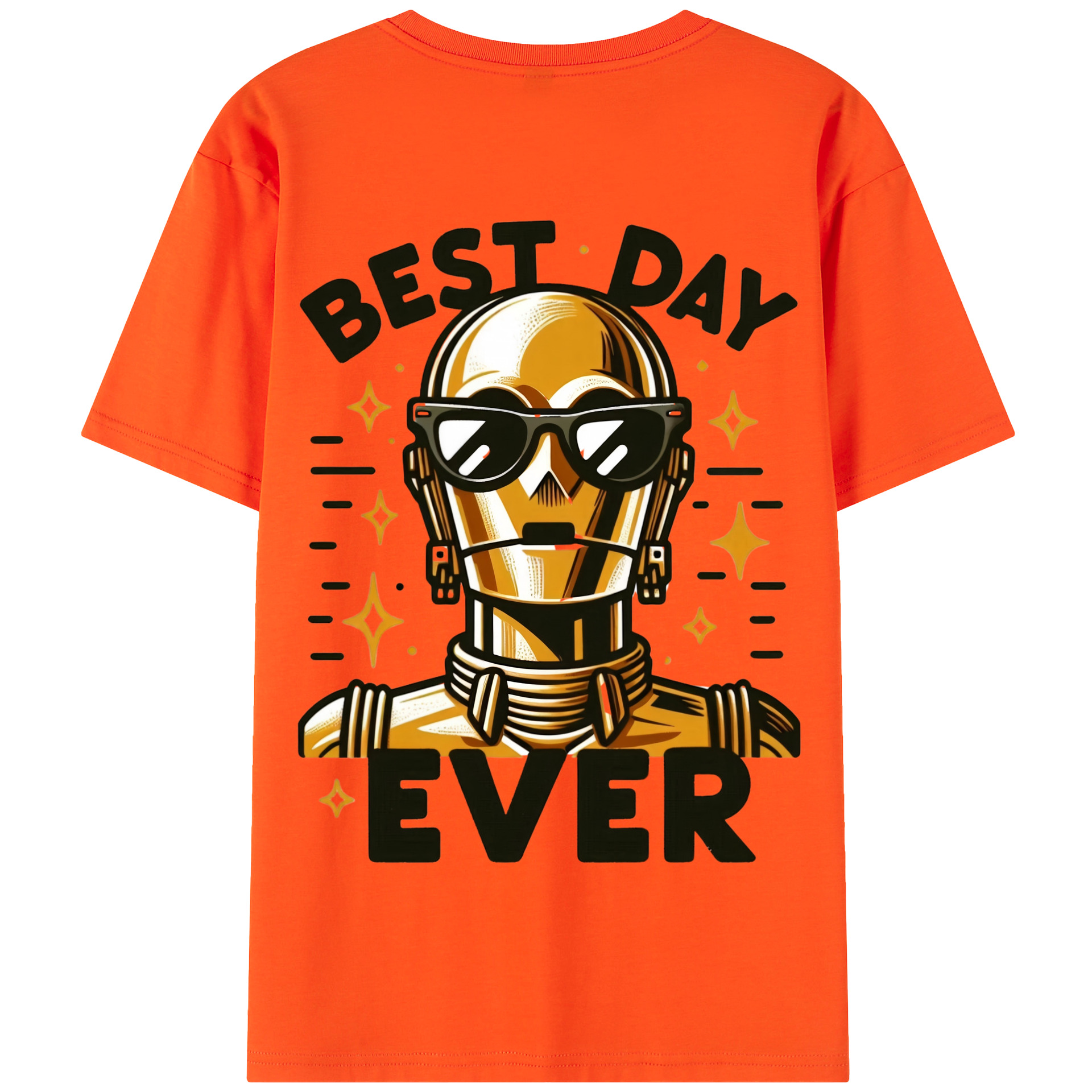 （画像用） スター・ウォーズ Star Wars 綿100％半袖Tシャツ（背面プリント）