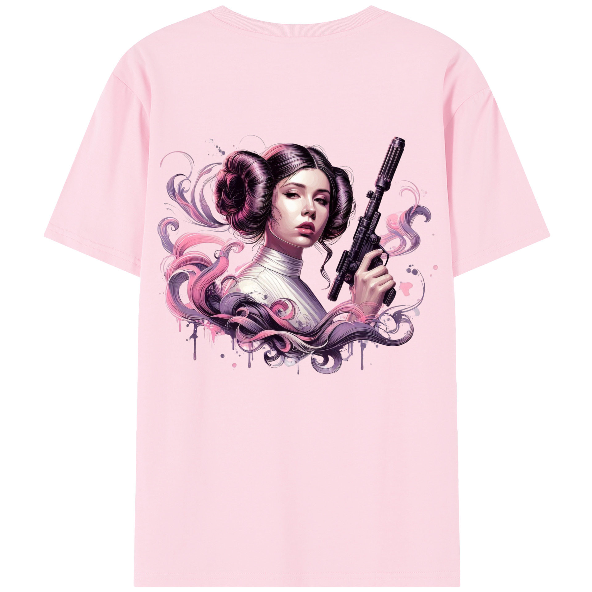 （画像用） スター・ウォーズ Star Wars 綿100％半袖Tシャツ（背面プリント）