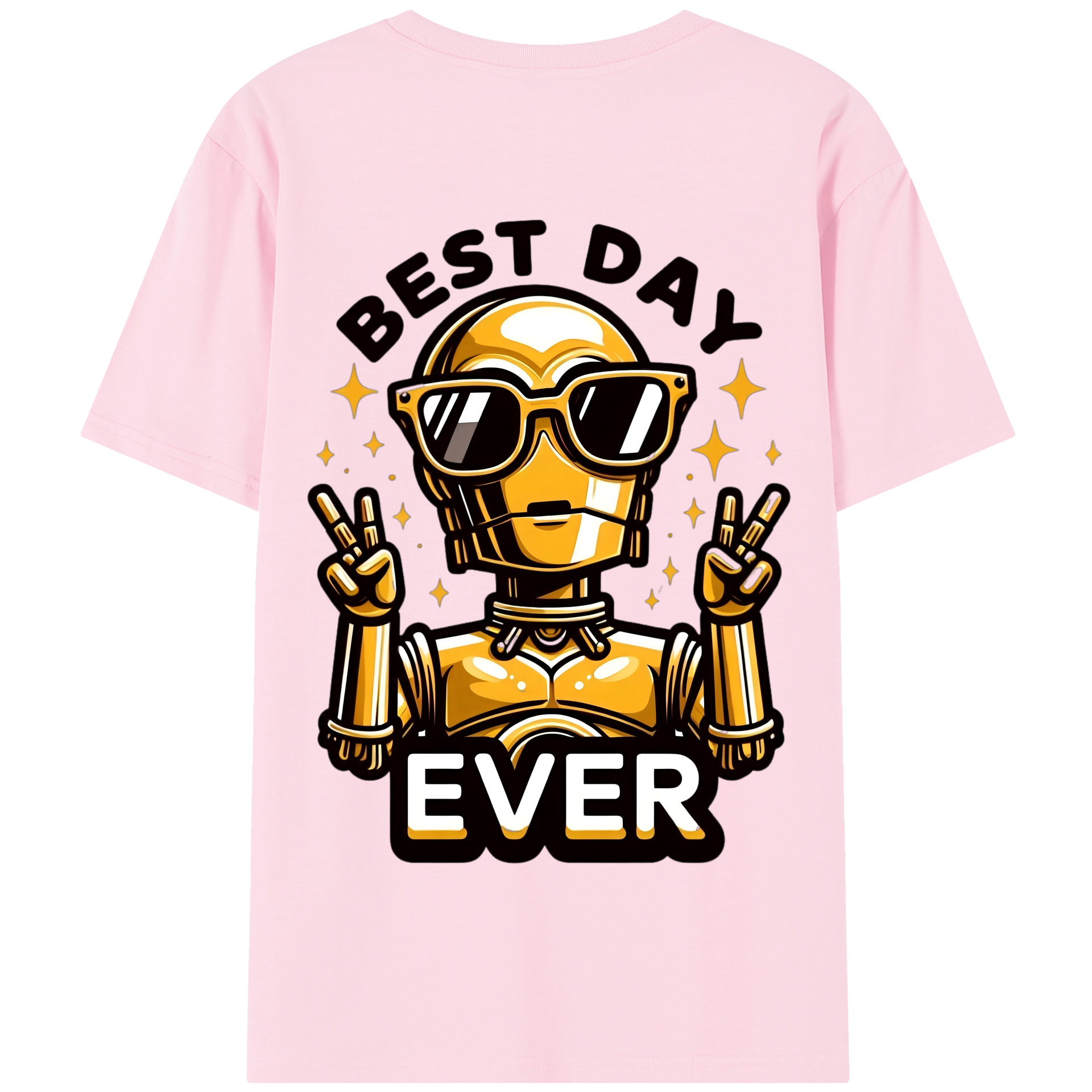 （画像用） スター・ウォーズ Star Wars 綿100％半袖Tシャツ（背面プリント）