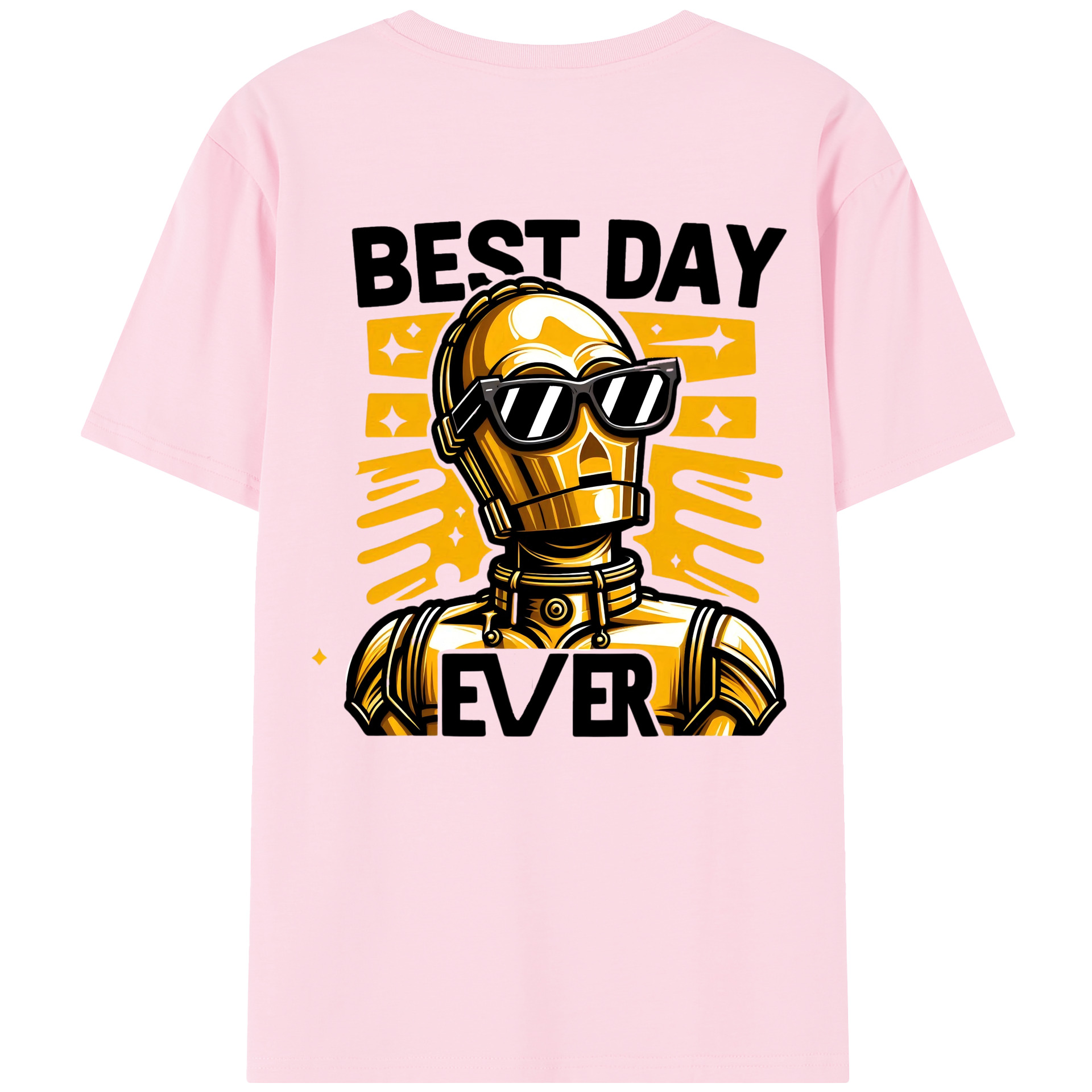 （画像用） スター・ウォーズ Star Wars 綿100％半袖Tシャツ（背面プリント）