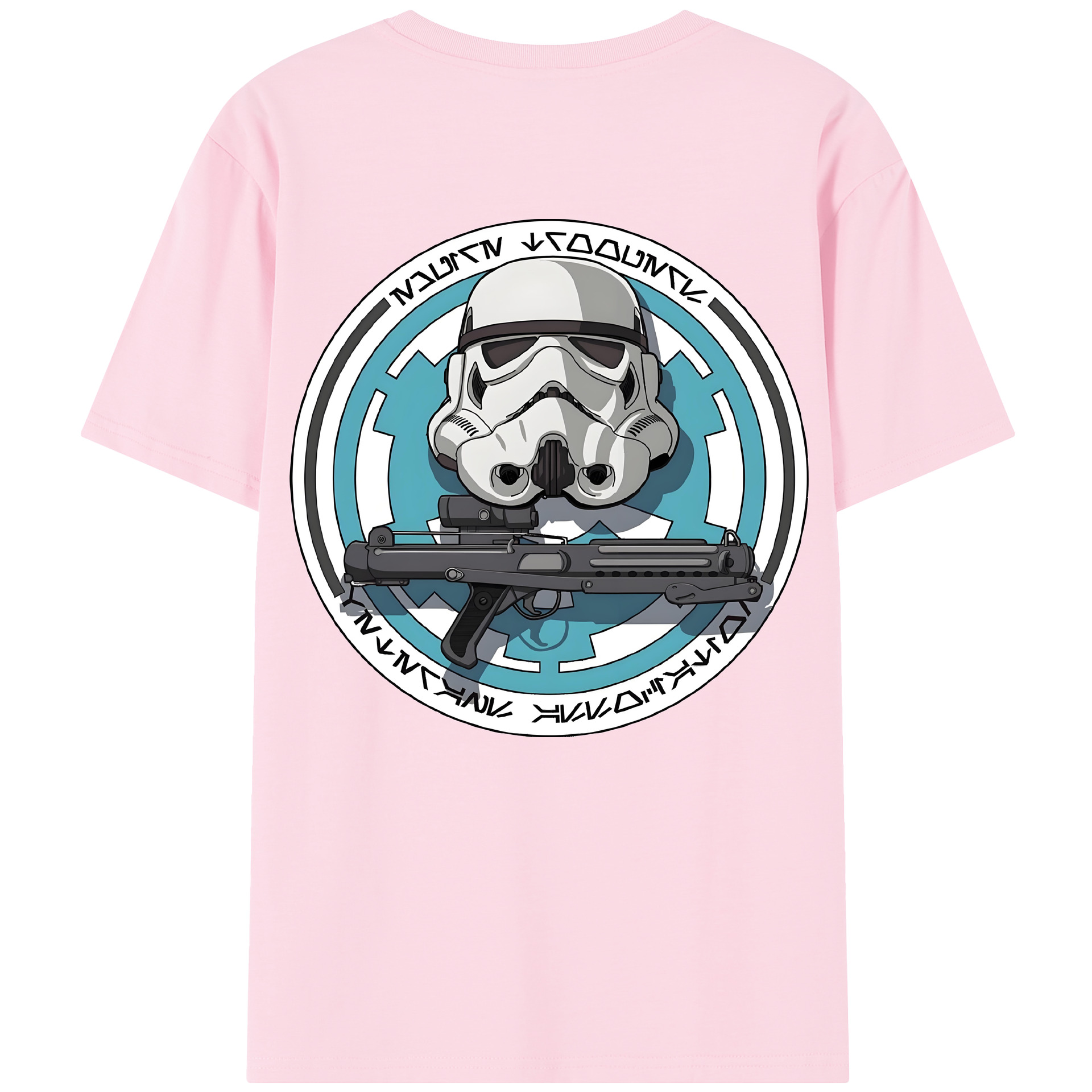 （画像用） スター・ウォーズ Star Wars 綿100％半袖Tシャツ（背面プリント）